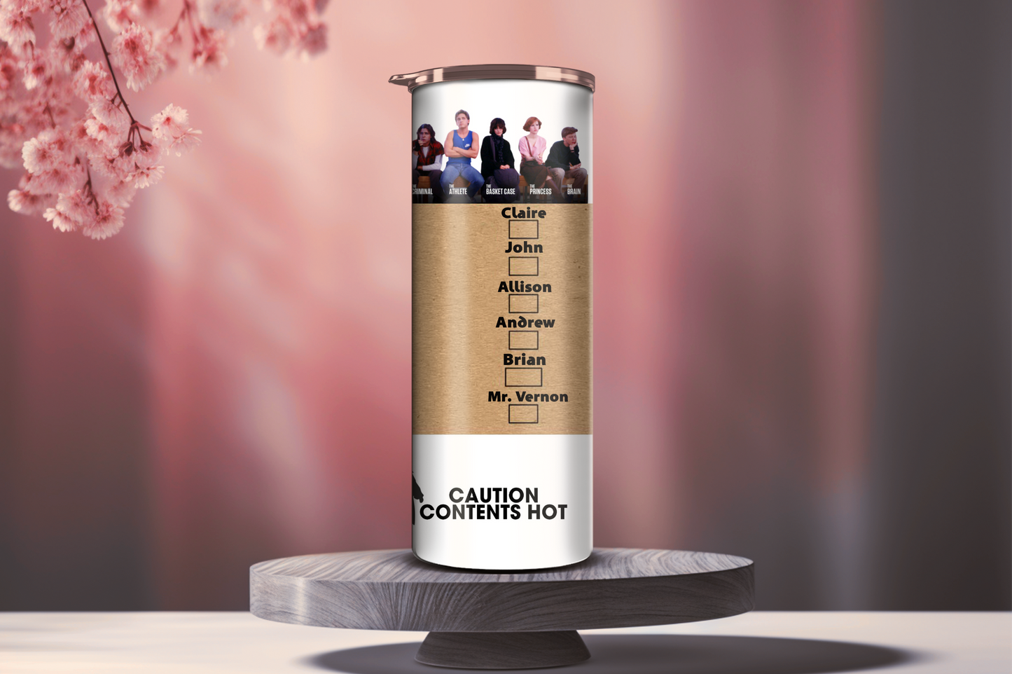 The Breakfast Club Skinny Tumbler, 20oz