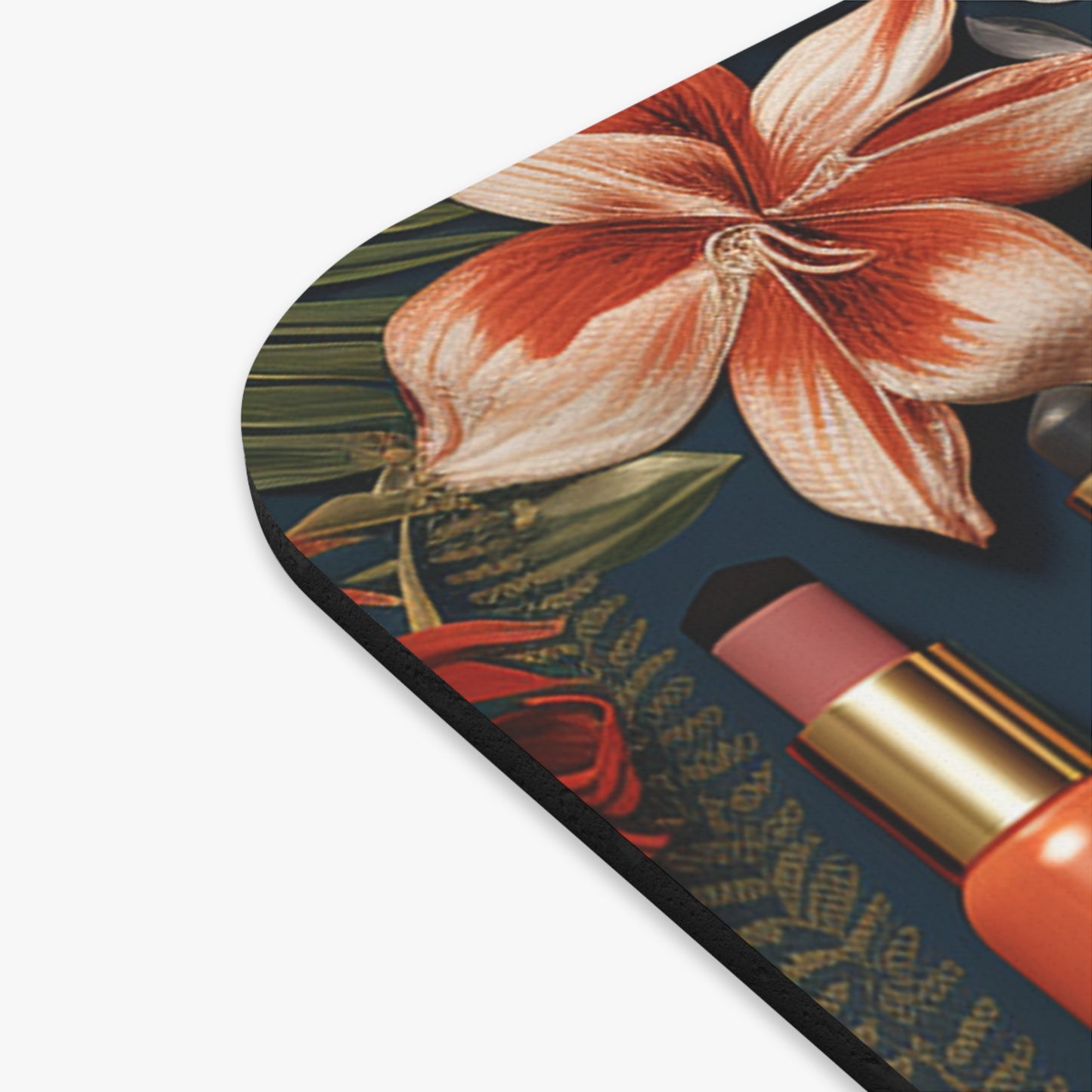 Makeup Lovers Floral Mouse Pad (Rectangle)