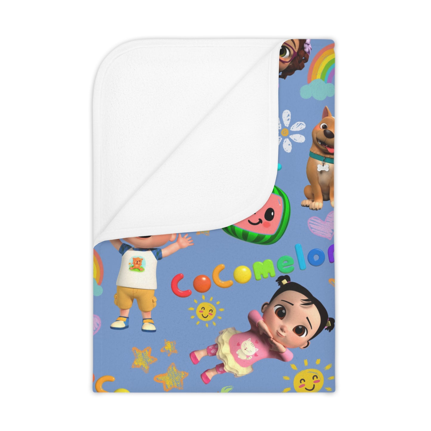 Coco Melon Toddler Blanket