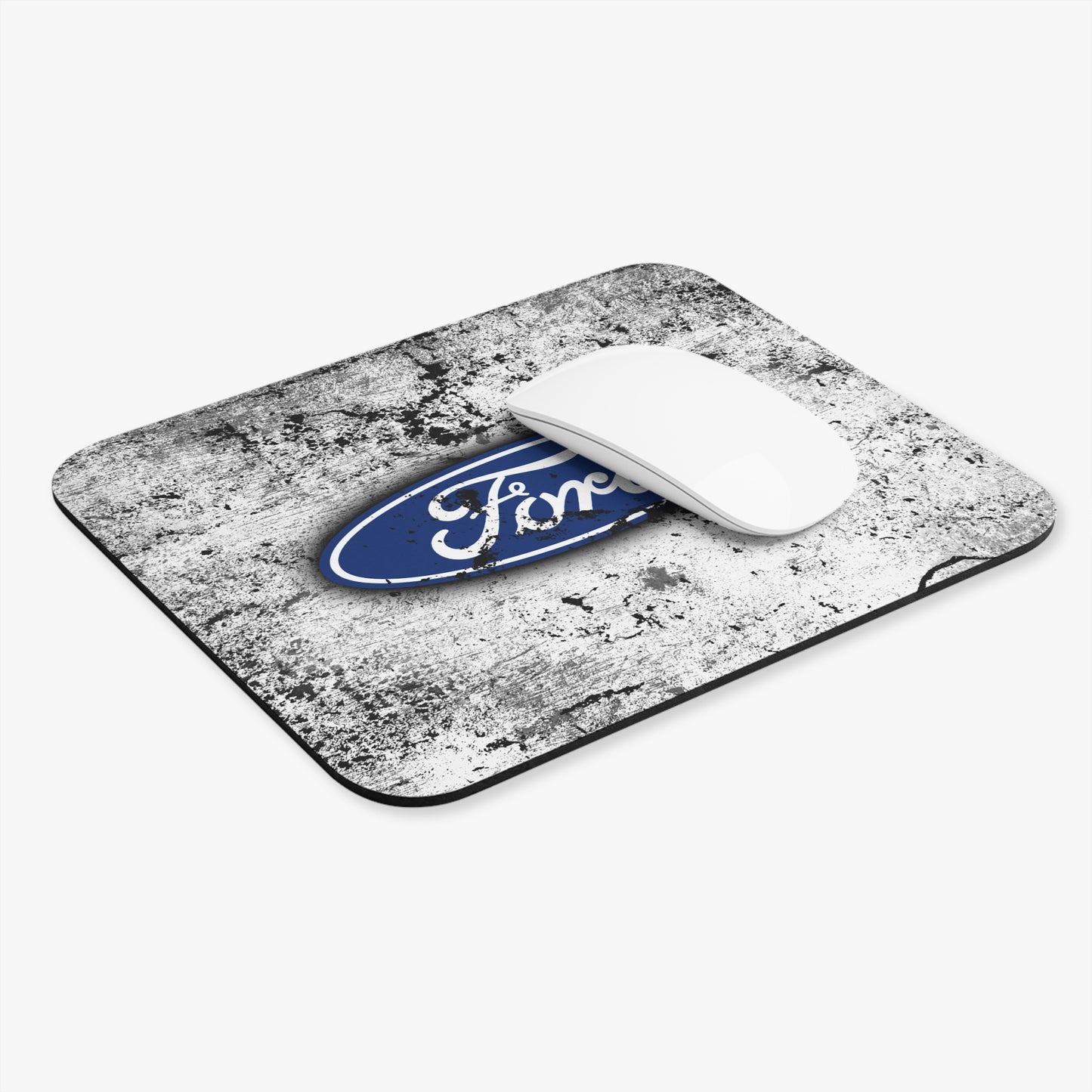 Ford Black white and blue Mouse Pad (Rectangle)