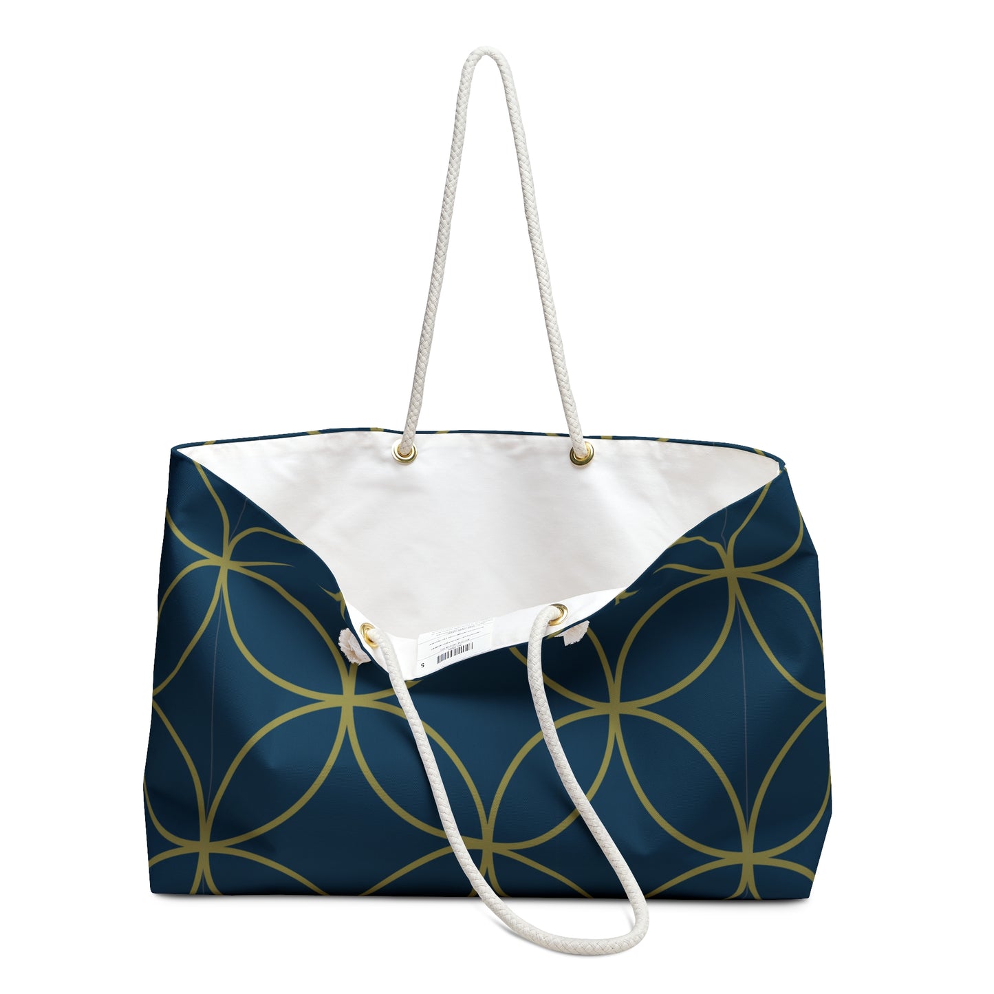 Blue & Bronze Weekender Bag