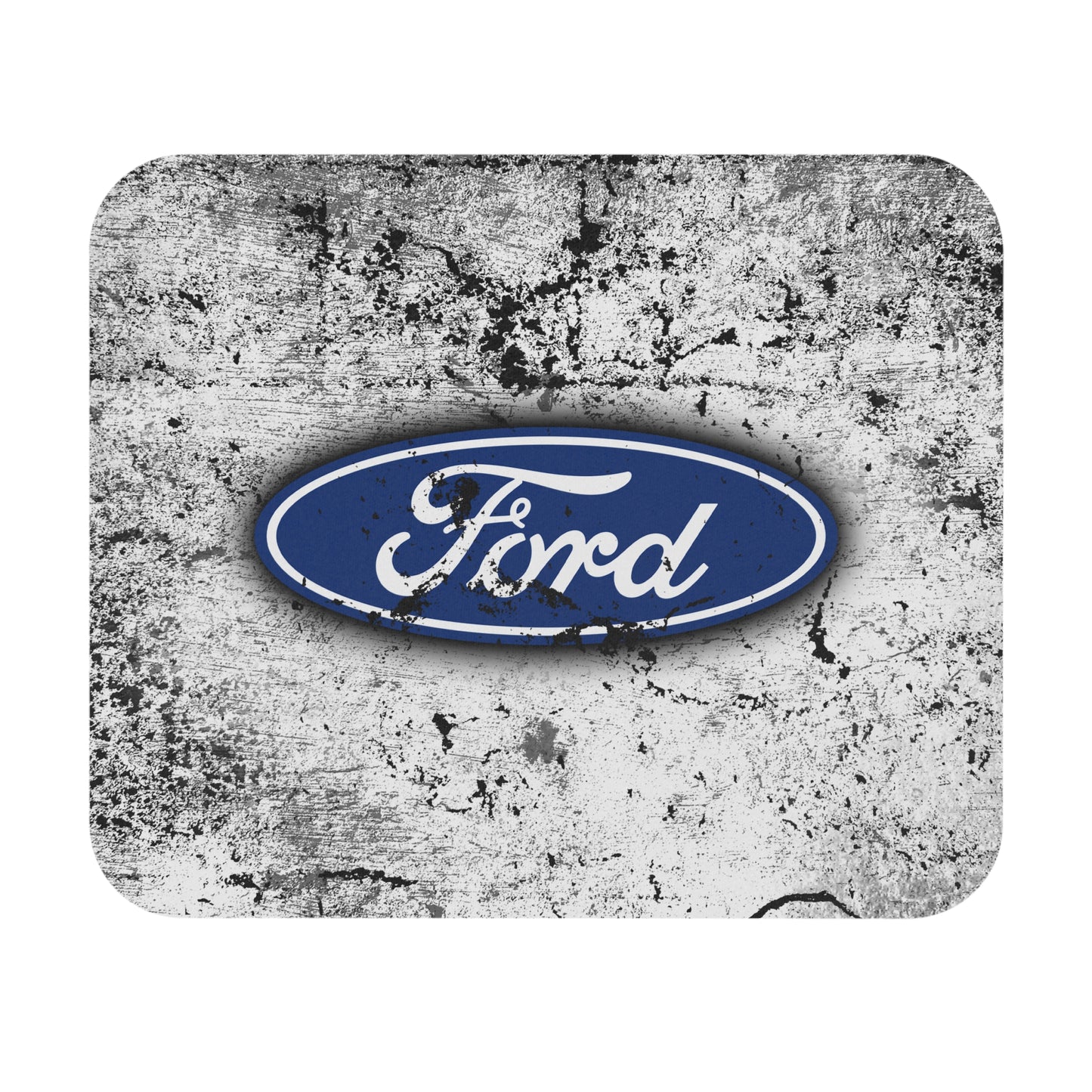Ford Black white and blue Mouse Pad (Rectangle)