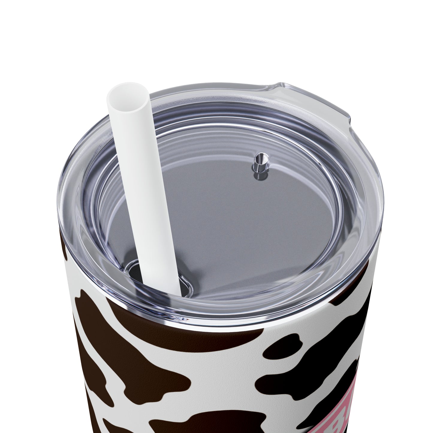 Starbucks Coffee Pink & Brown Skinny Tumbler, 20oz