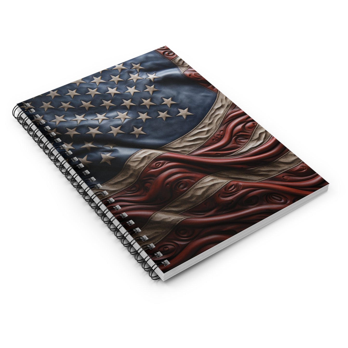 United We Stand USA Journal or Notebook. Diary Notes Spiral Notebook - Ruled Lined