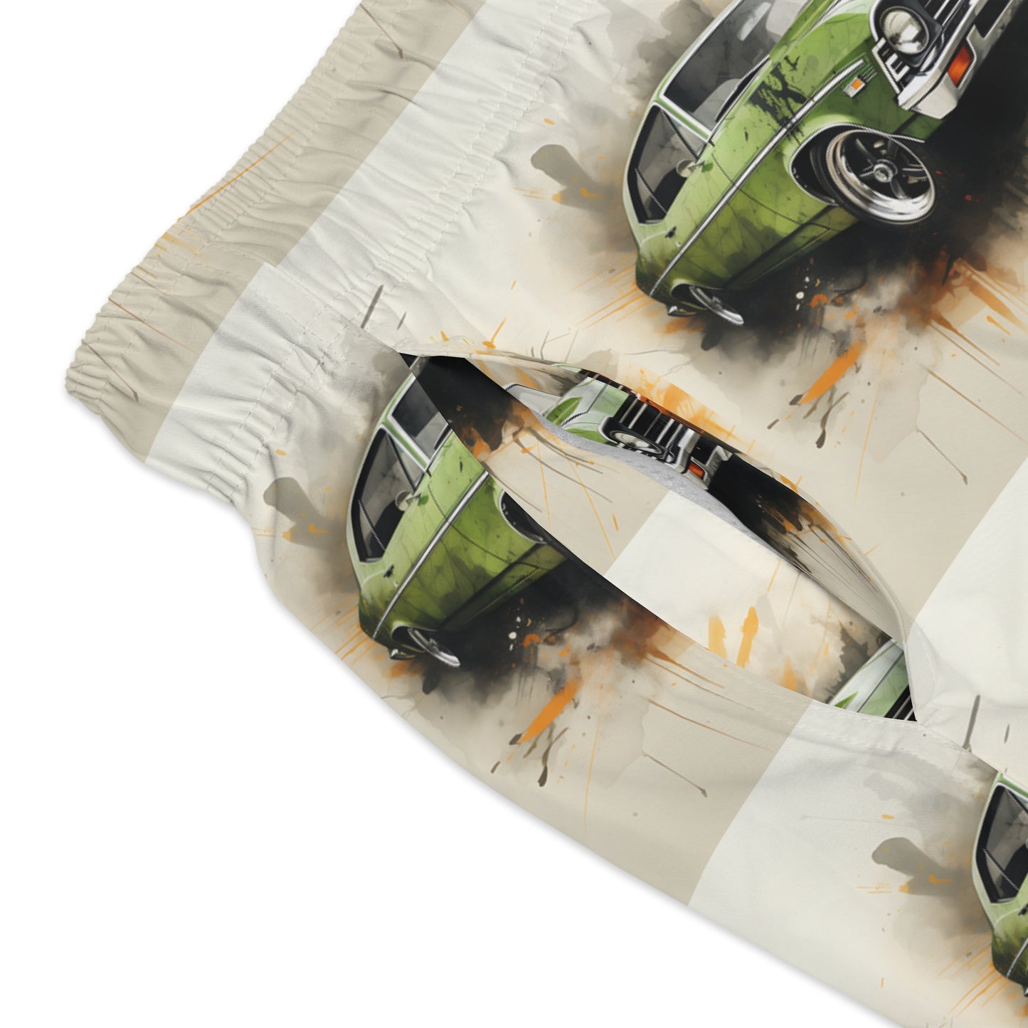 Men’s Chevy Nova Swim Trunks (AOP)
