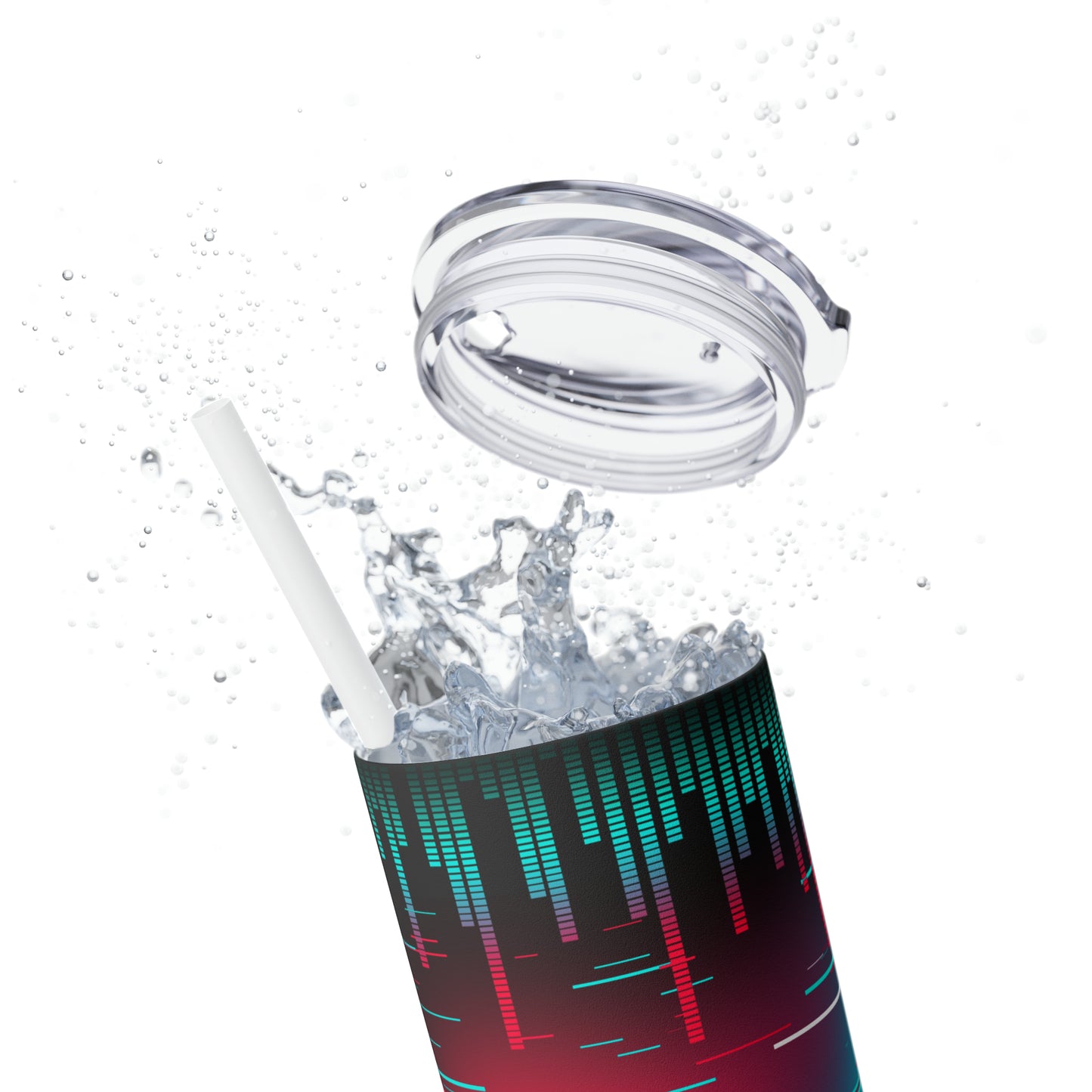 Tik Tok Life Skinny Tumbler, 20oz