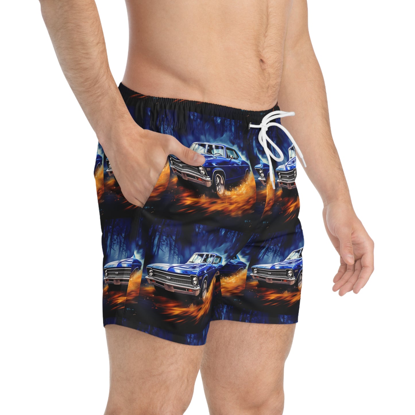 Men’s 1969 Chevy Nova Swim Trunks