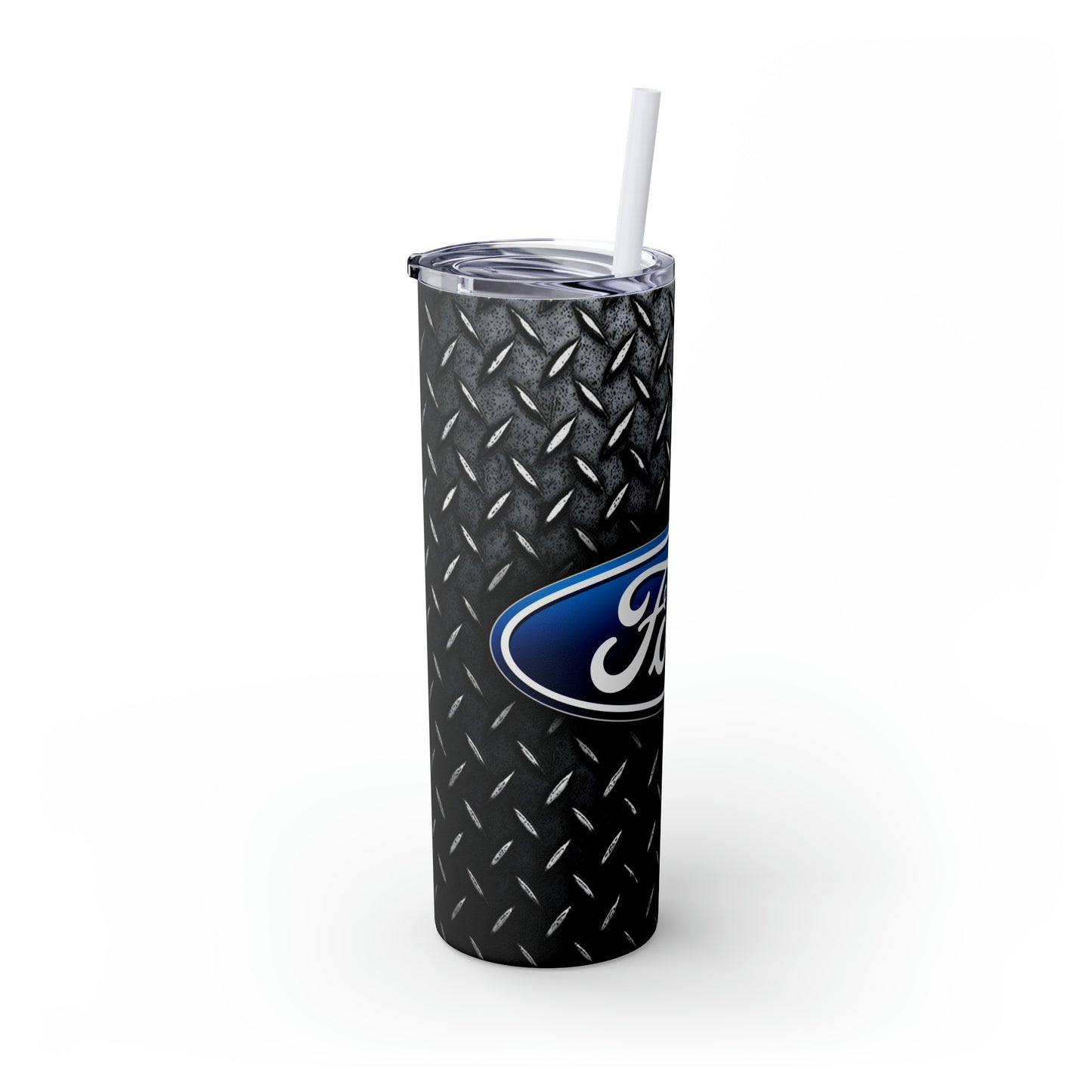 Ford Tread Skinny Tumbler with Straw, 20oz