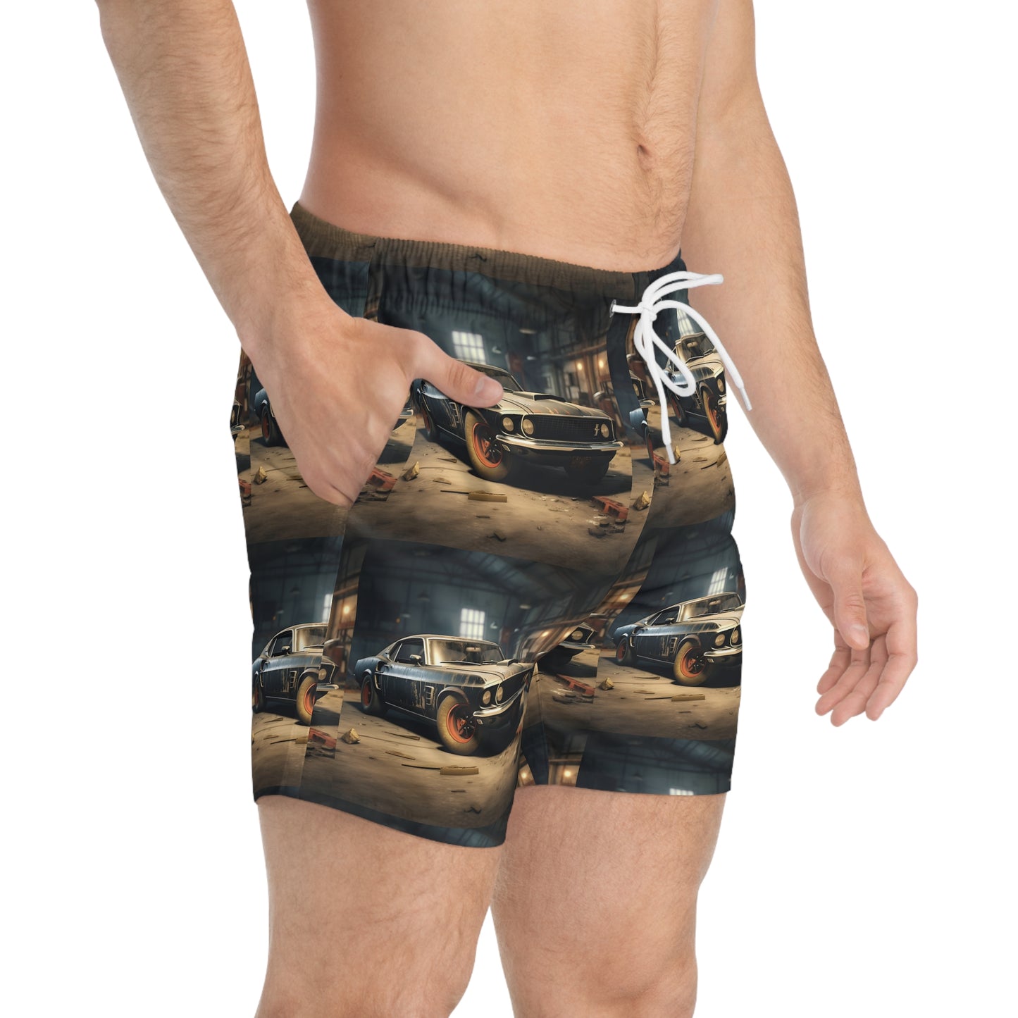 Men’s Classic Mustang Swim Trunks