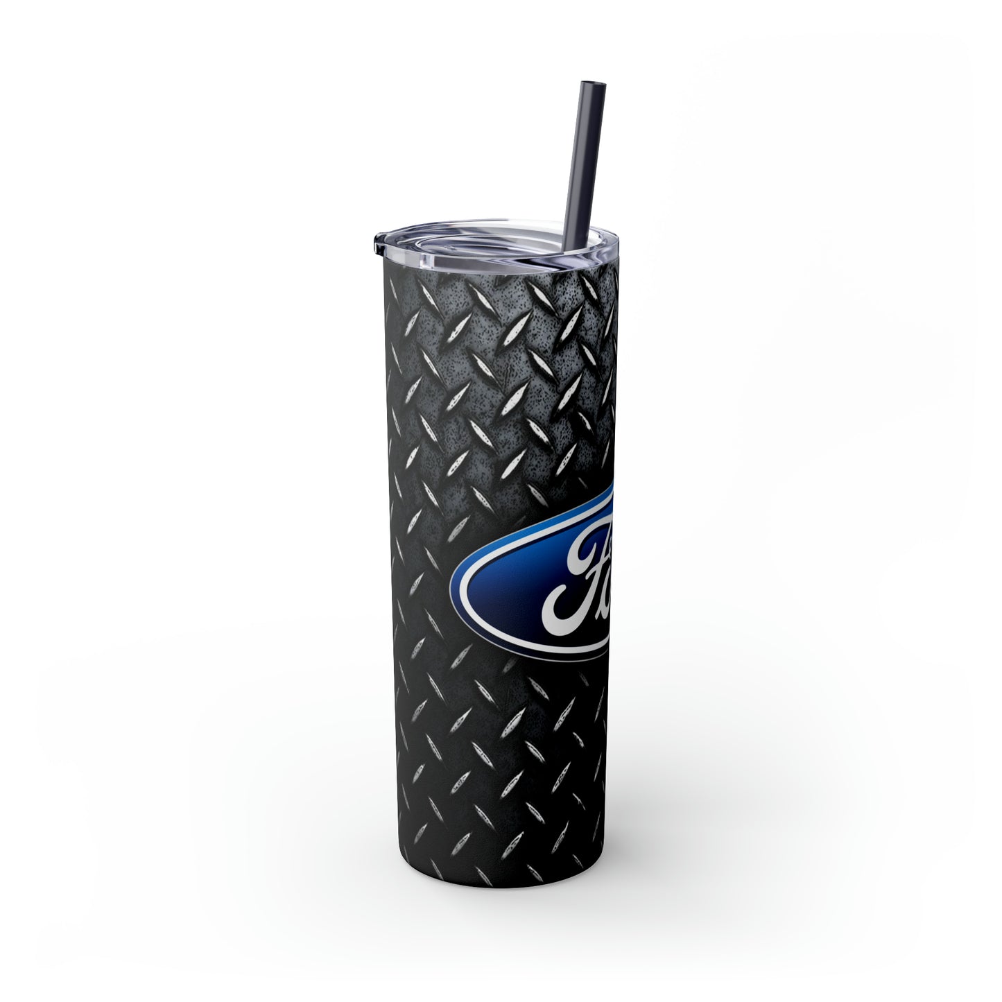 Ford Tread Skinny Tumbler with Straw, 20oz