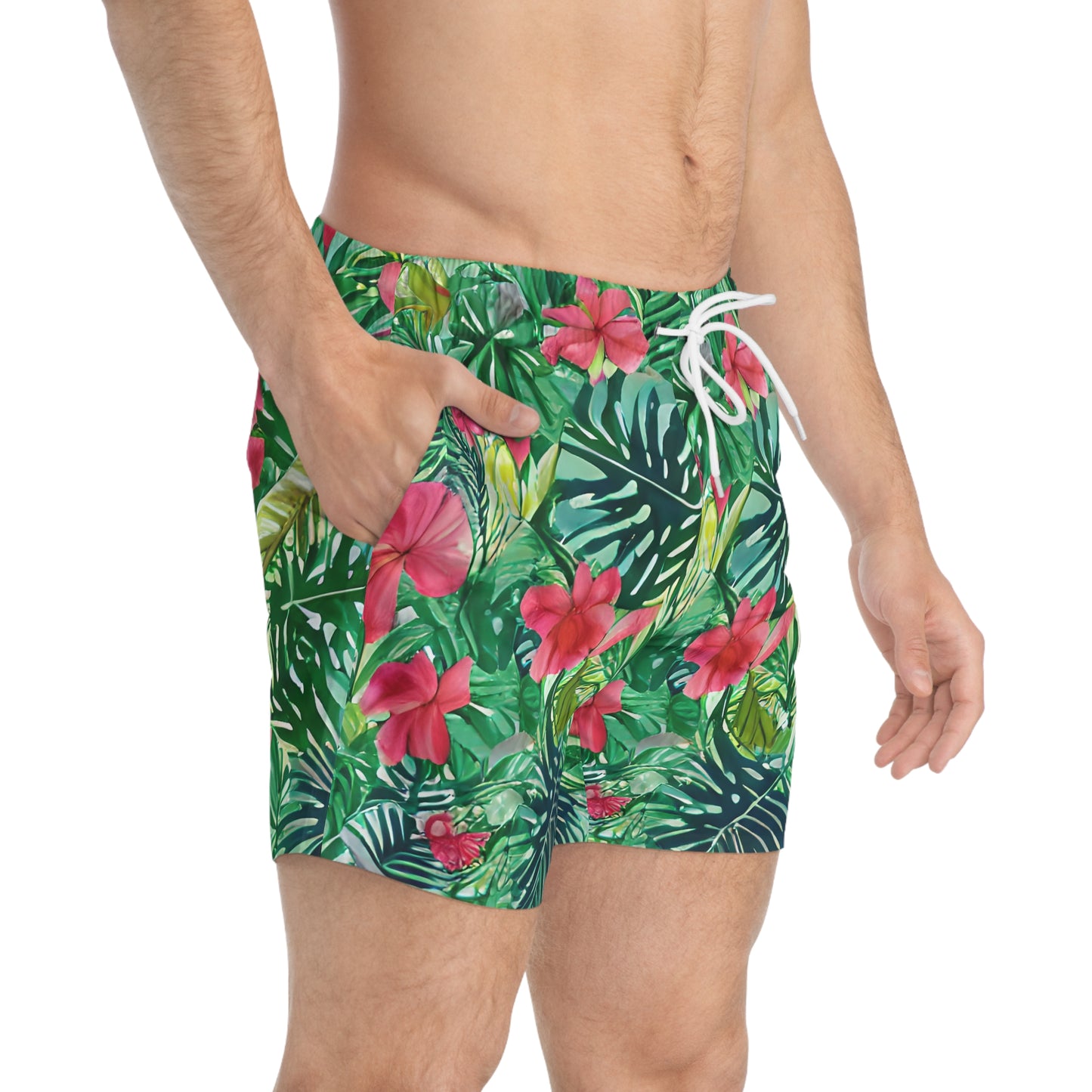 Men’s Tropical Swim Trunks