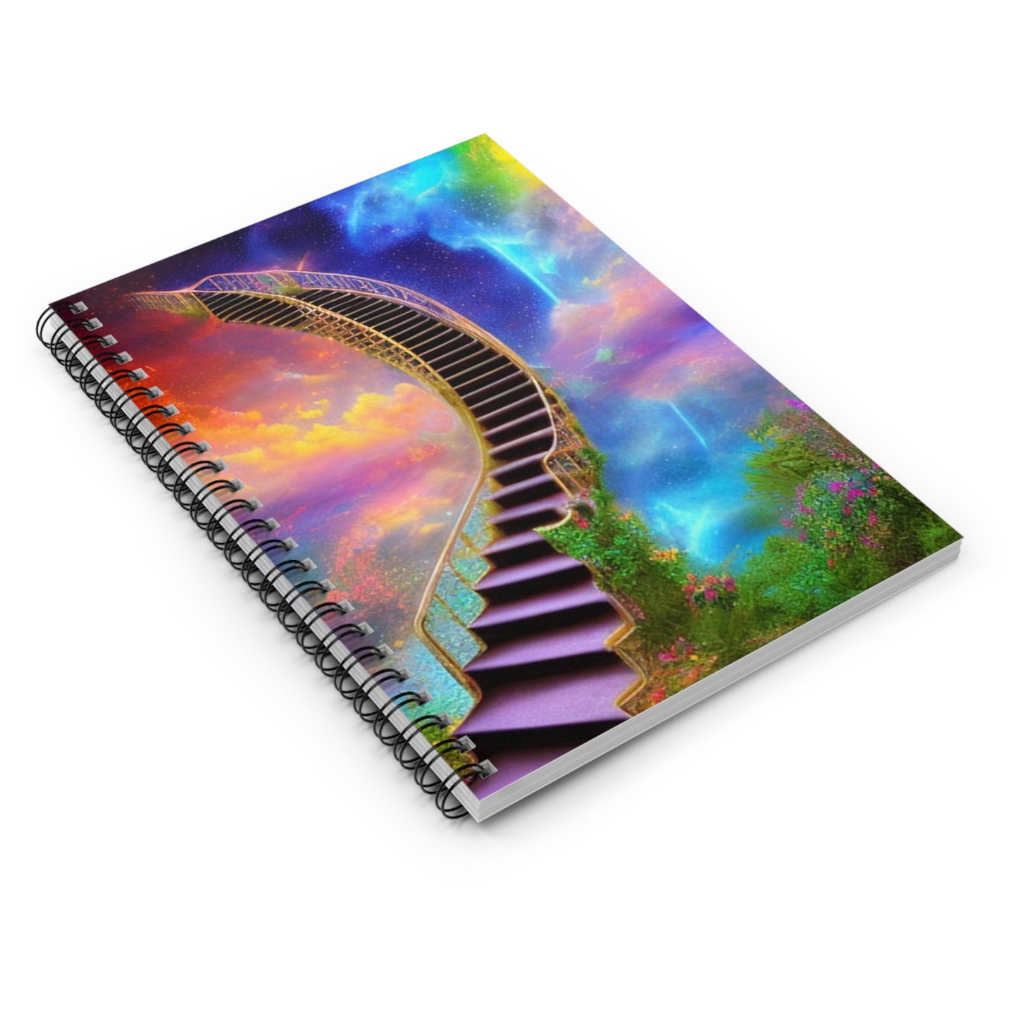 Stairway to Heaven Spiral Notebook Christian
