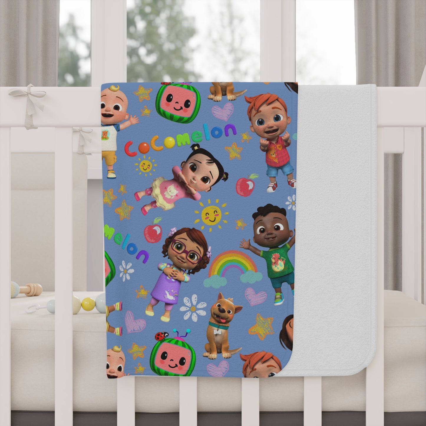 Coco Melon Toddler Blanket