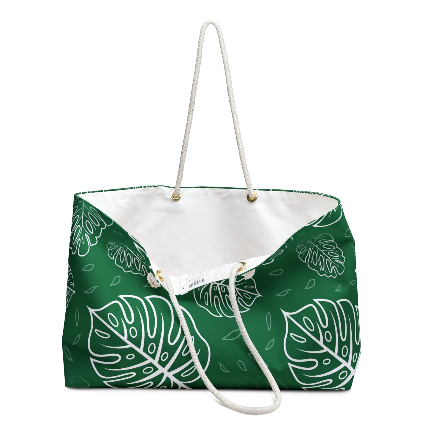 Tropical Leaves Weekender Bag
