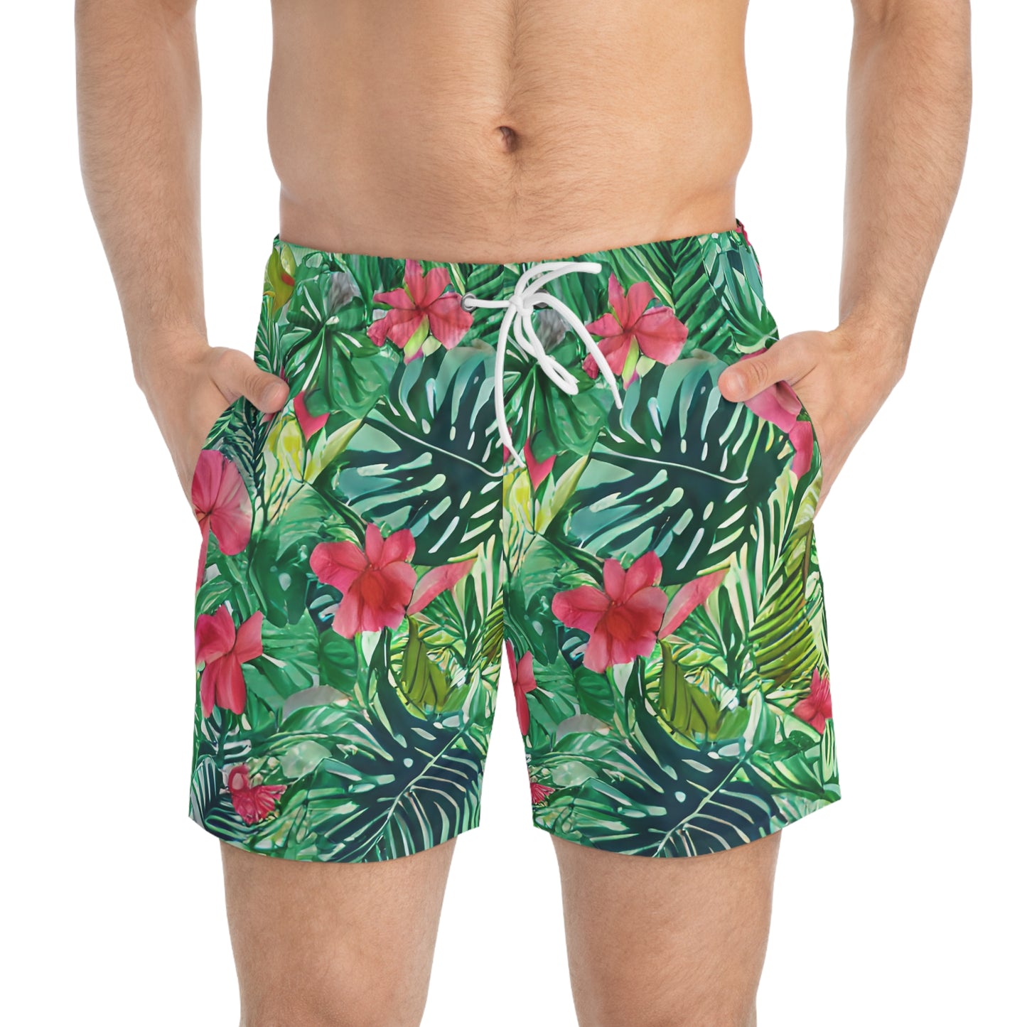 Men’s Tropical Swim Trunks