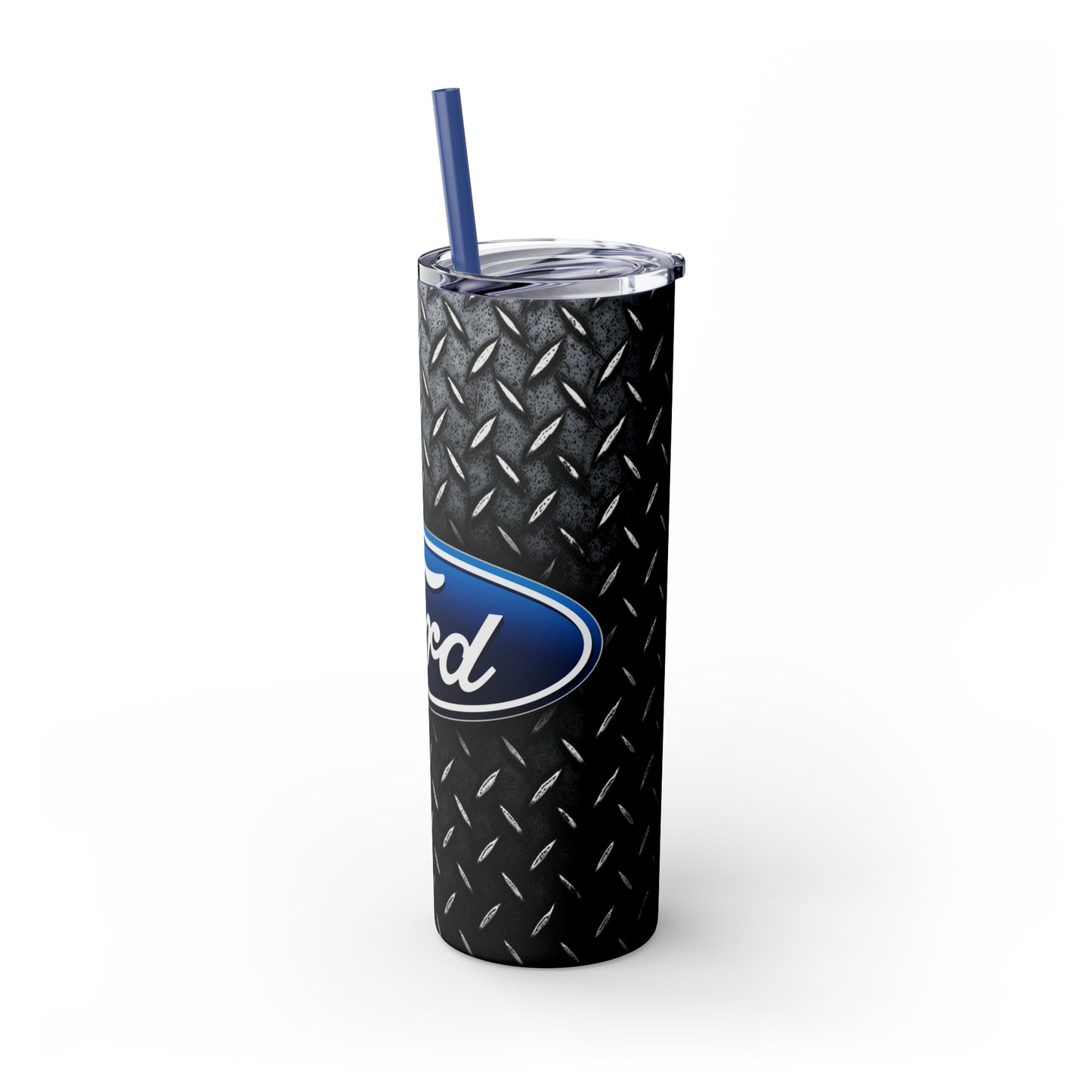 Ford Tread Skinny Tumbler with Straw, 20oz
