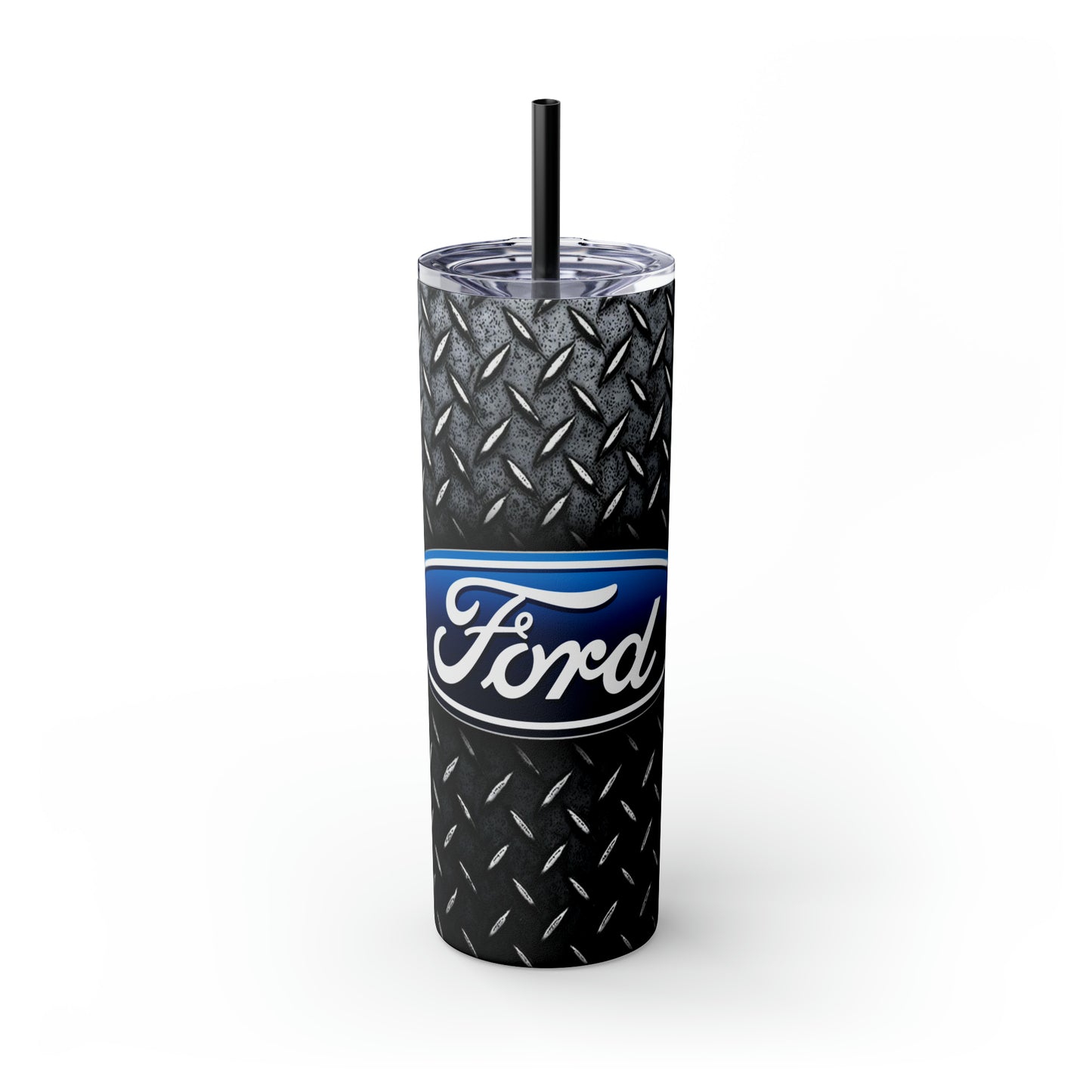 Ford Tread Skinny Tumbler with Straw, 20oz