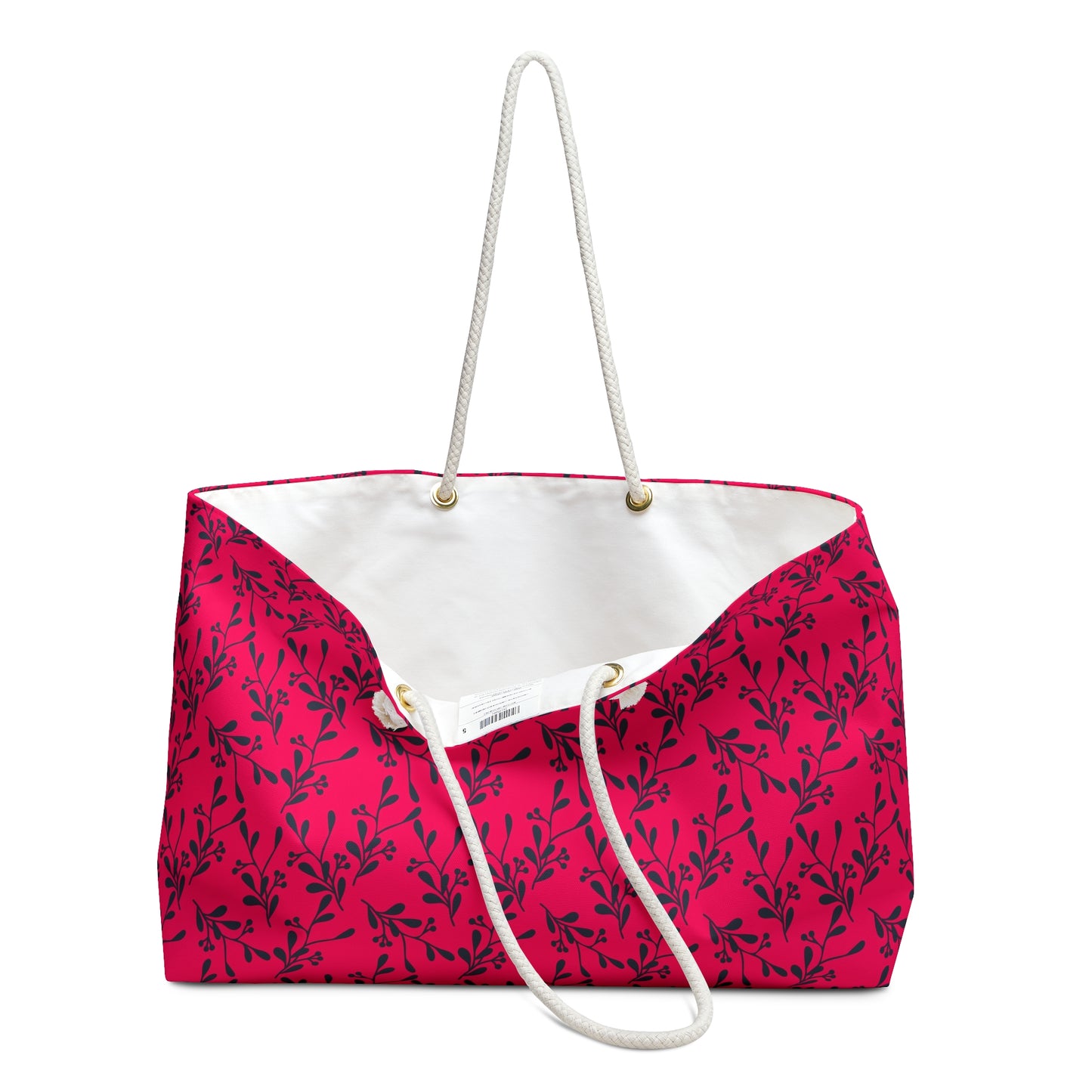 Pink Floral Weekender Bag