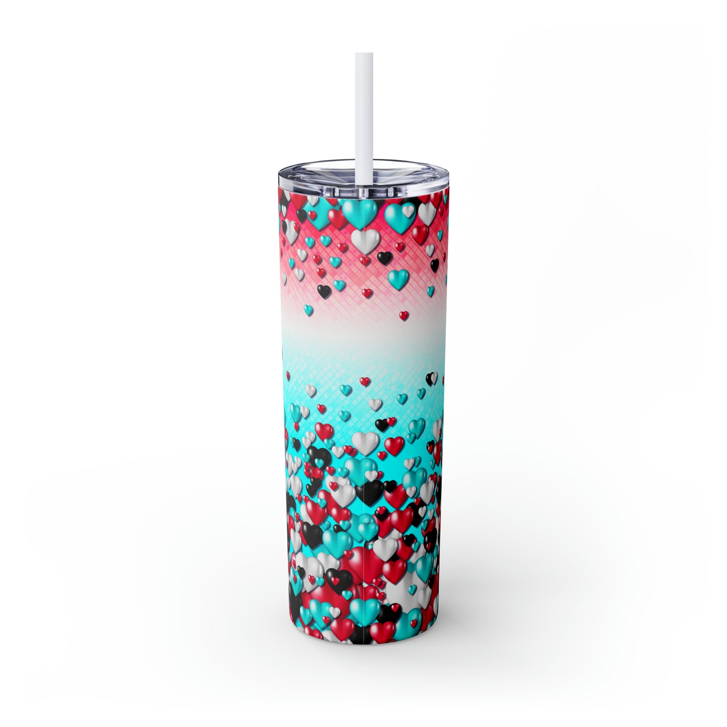 Tik Tok Hearts Enthusiast’s 20oz Slim Trendsetter Tumbler