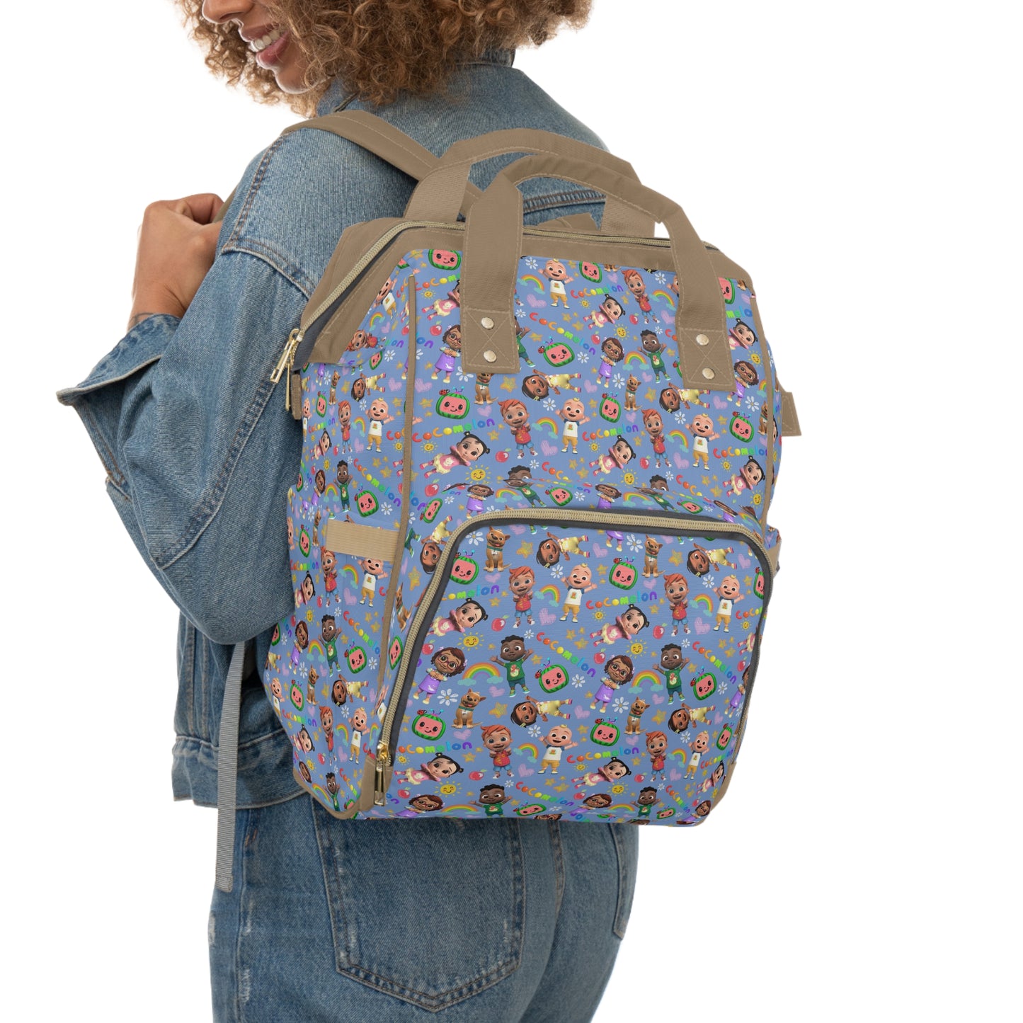 Coco Melon Multifunctional Diaper Backpack