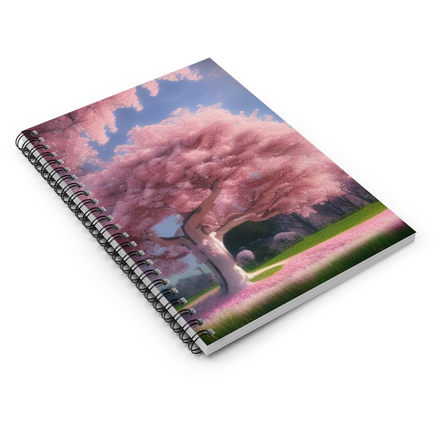 Cherry Blossom Tree! Journal or Notebook. Notes Spiral Notebook - Ruled Line
