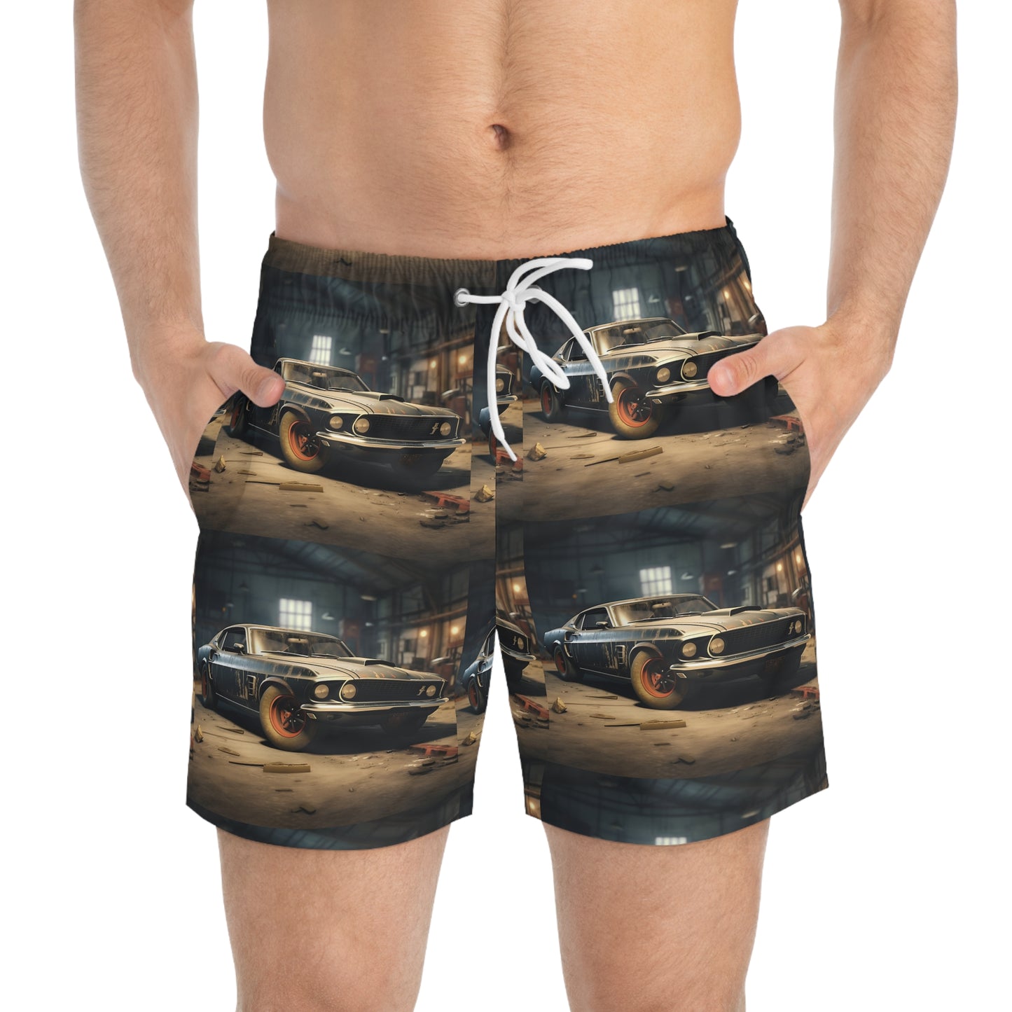 Men’s Classic Mustang Swim Trunks