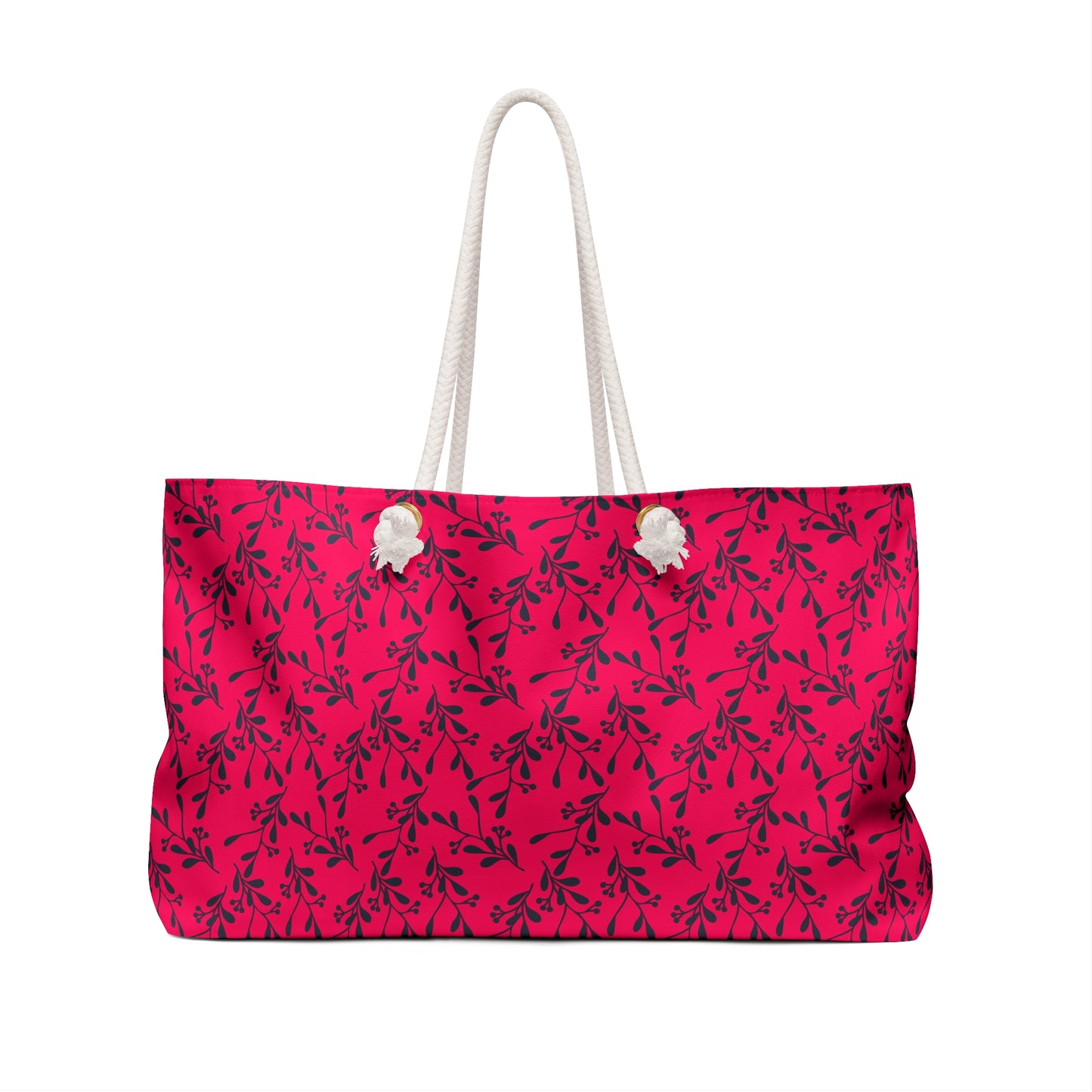 Pink Floral Weekender Bag