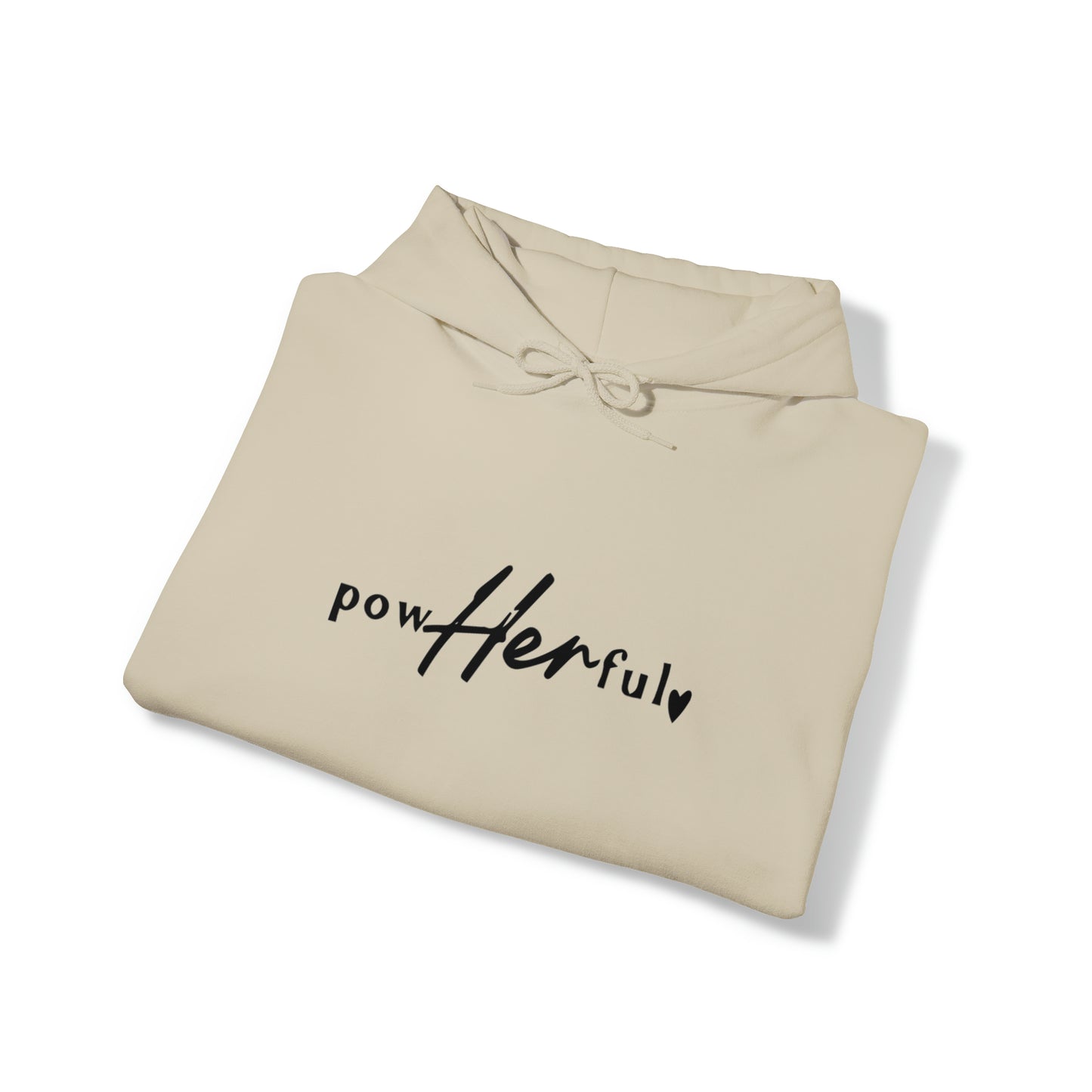 PowHERful Woman's Hoodie - Stylish & Cozy Sweatshirt in Various Colors