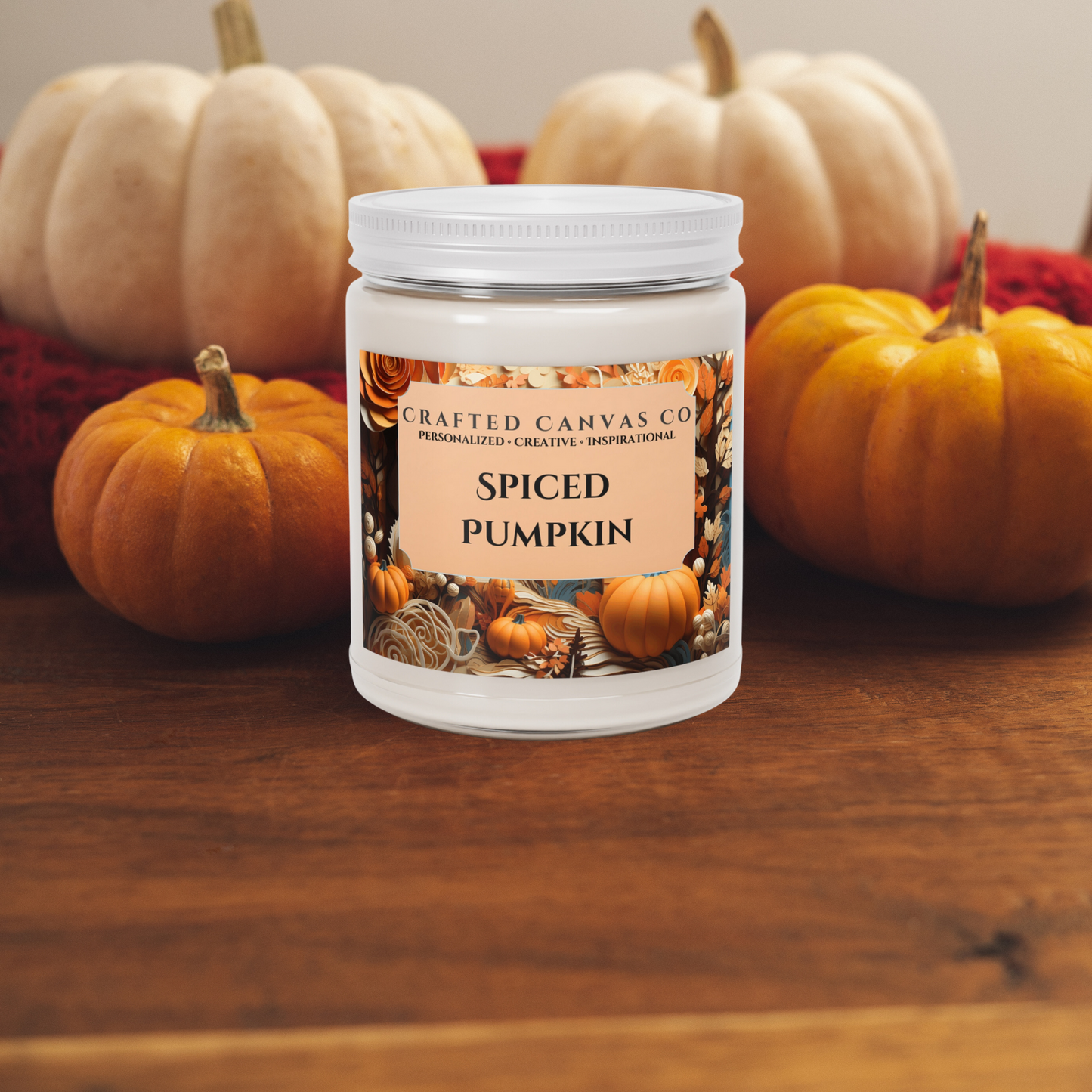 Fall Spiced Pumpkin Patch Scented Candle 9oz