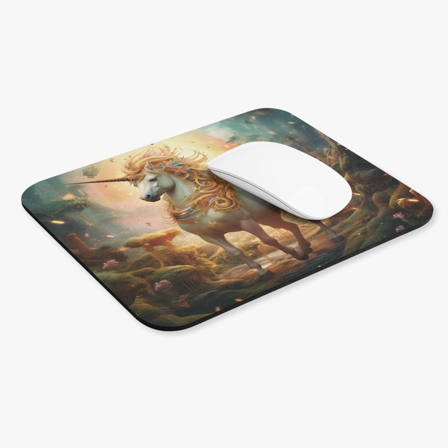 Enchanted Unicorn Mouse Pad (Rectangle)
