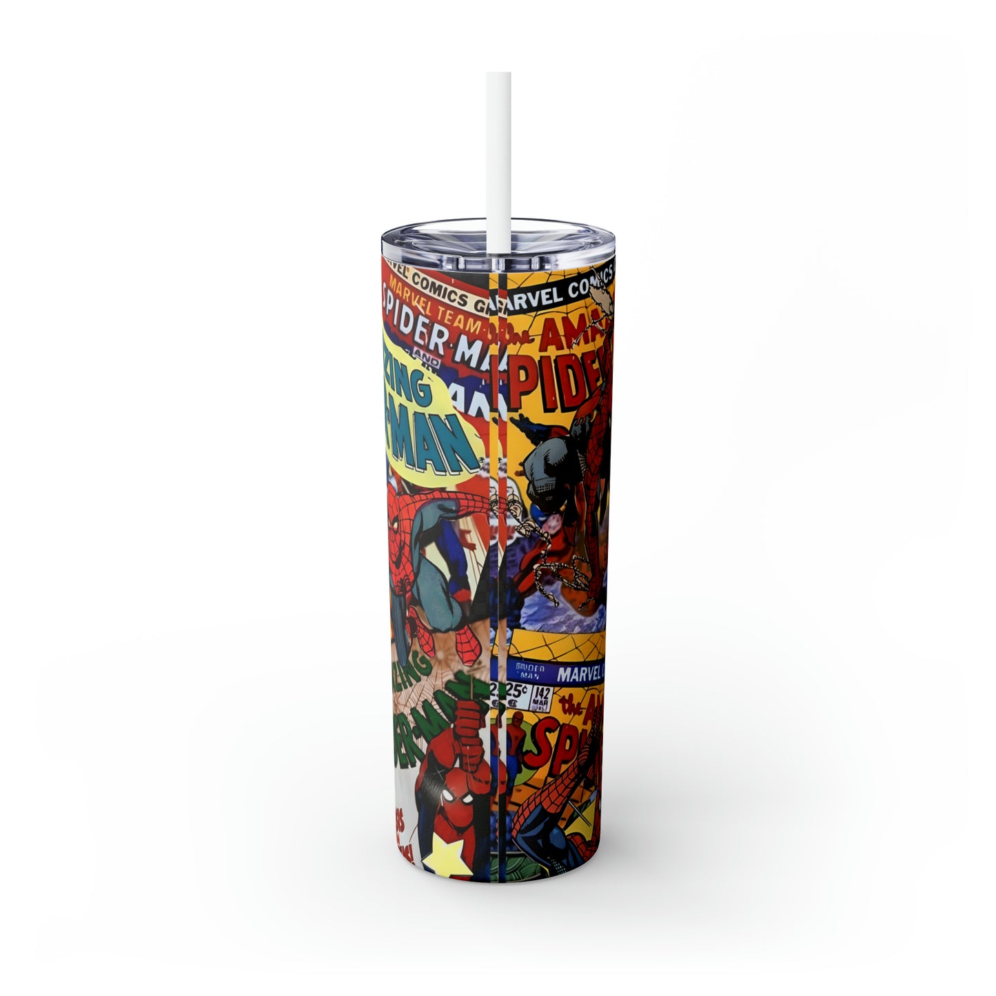 Spider-Man Comic Skinny Tumbler, 20oz