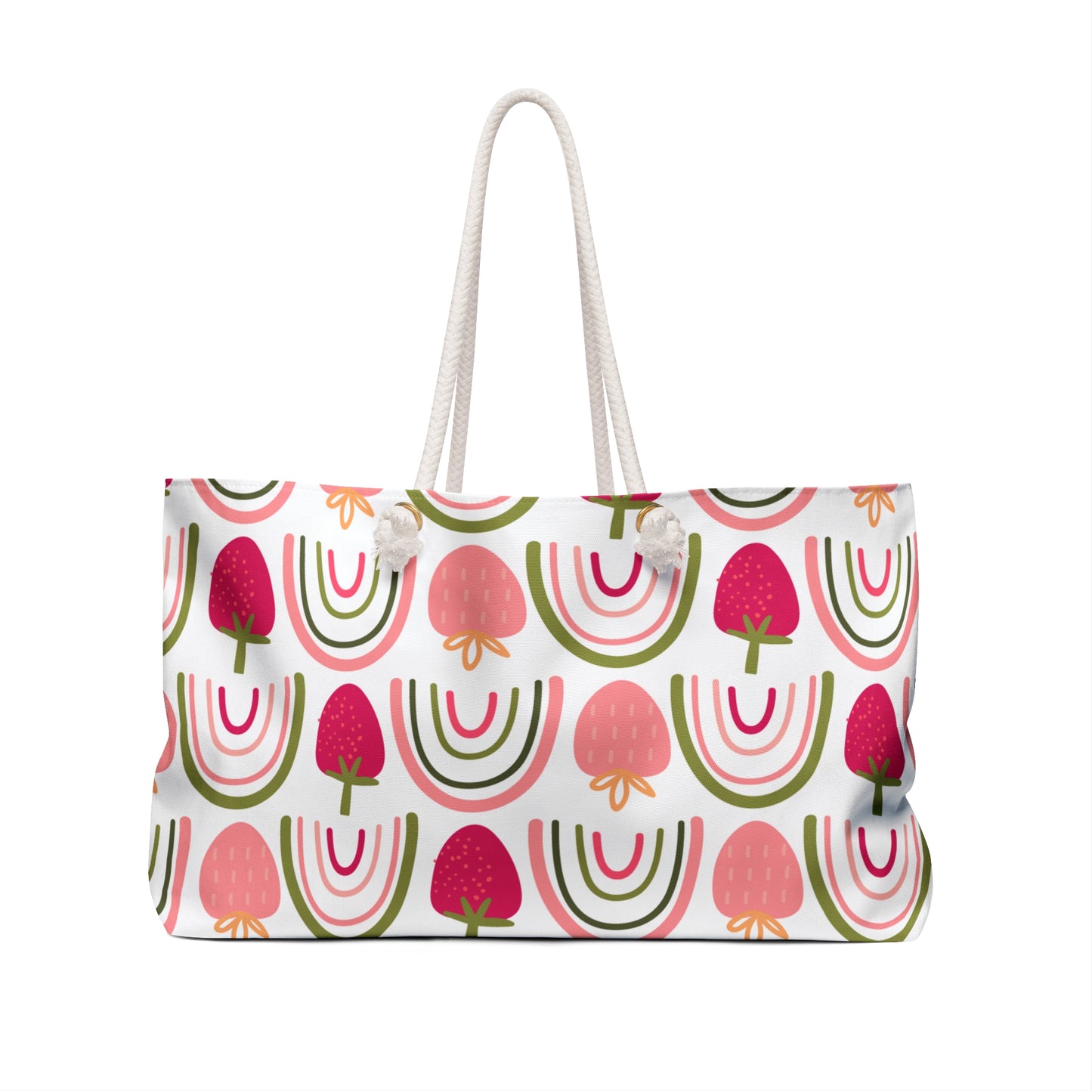 Strawberry Rainbow Shake, Weekender Bag
