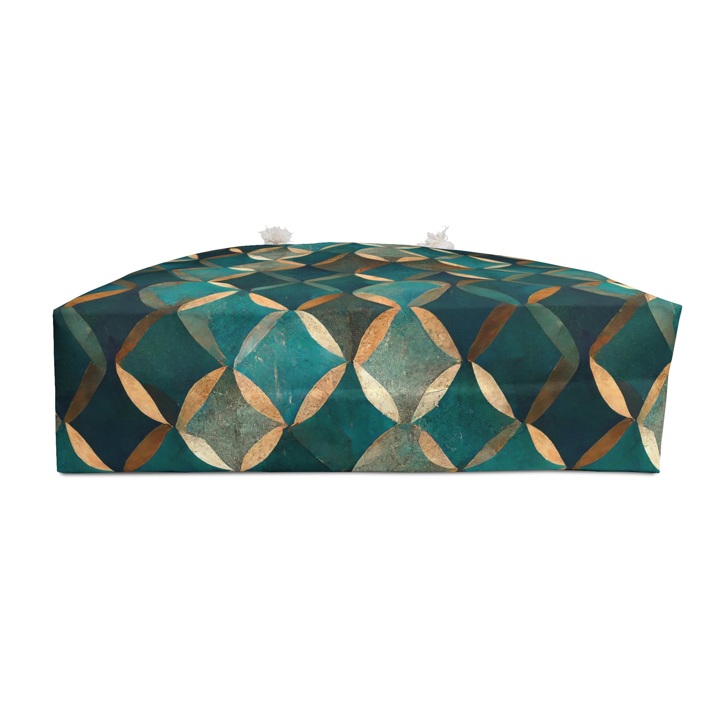 Teal and Gold Weekender Bag