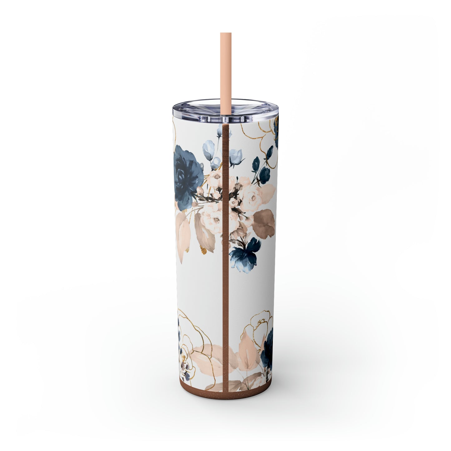 Mama Floral EcoChic 20oz Skinny Stainless Steel Tumbler with Straw