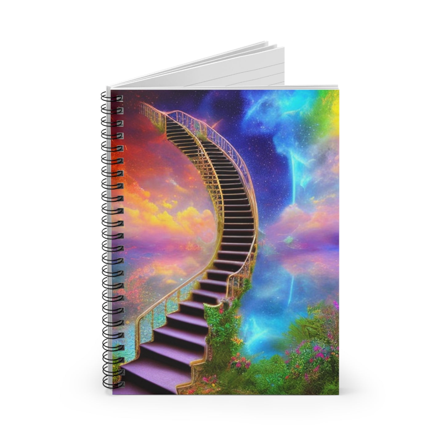 Stairway to Heaven Spiral Notebook Christian