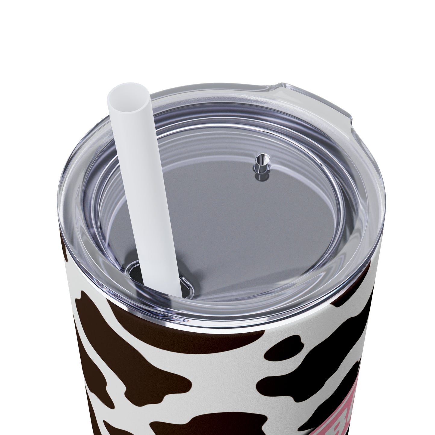 Starbucks Coffee Pink & Brown Skinny Tumbler, 20oz