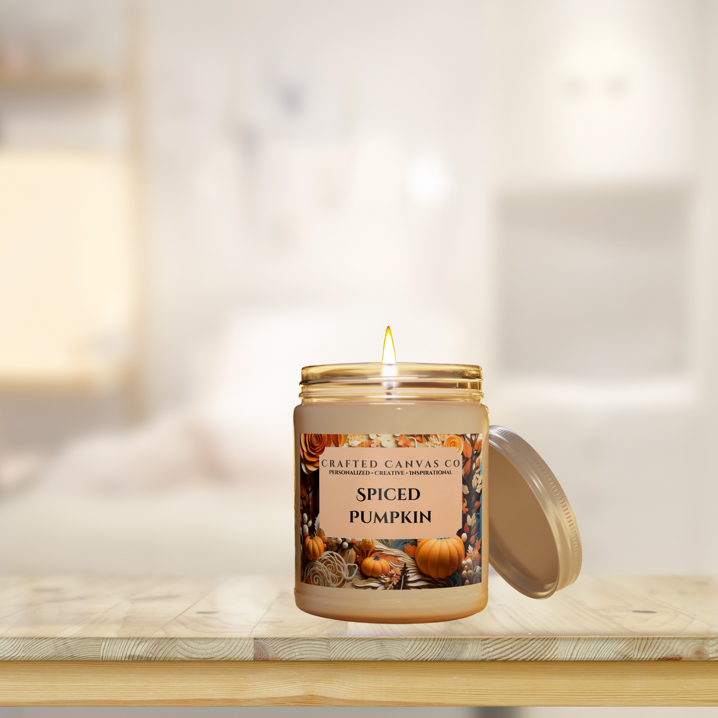 Fall Spiced Pumpkin Patch Scented Candle 9oz