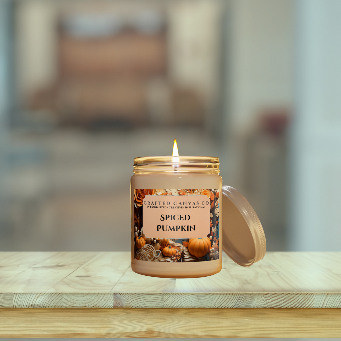 Fall Spiced Pumpkin Patch Scented Candle 9oz