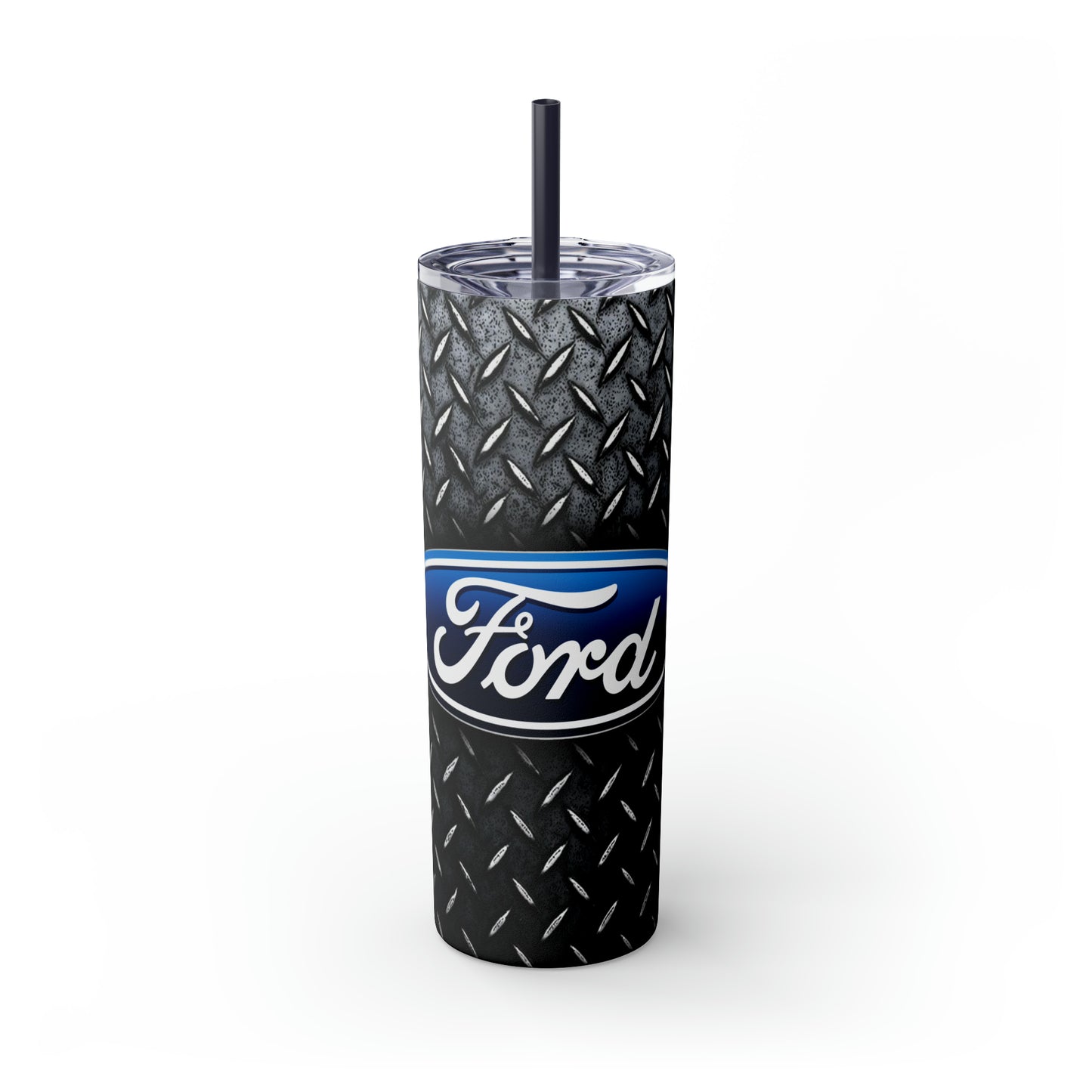 Ford Tread Skinny Tumbler with Straw, 20oz