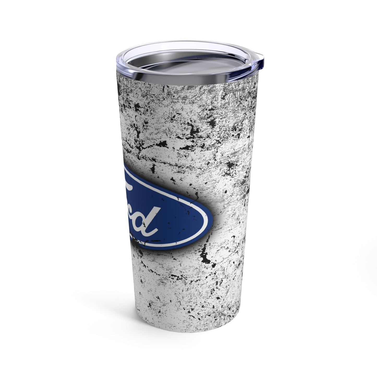 Ford Black white and blue Insulated Tumbler 20oz