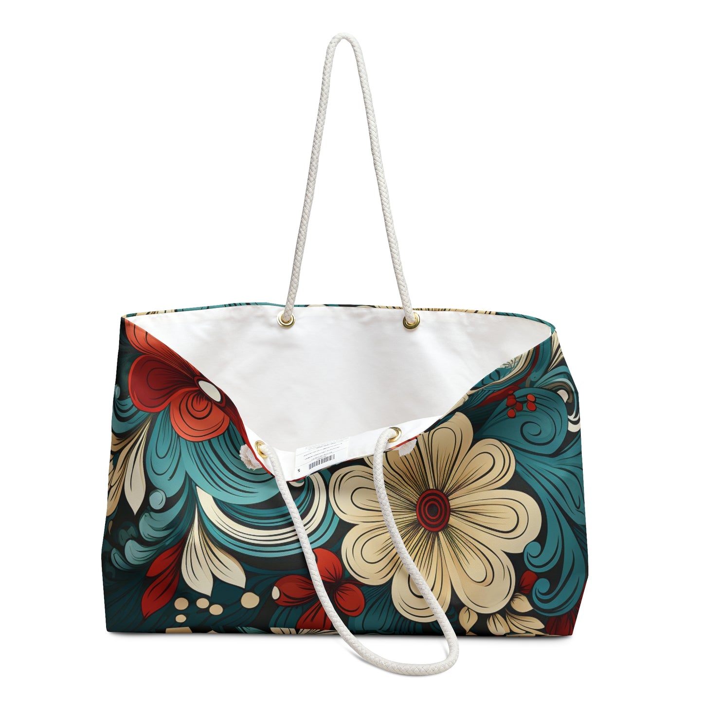 Floral Tropical Weekender Bag