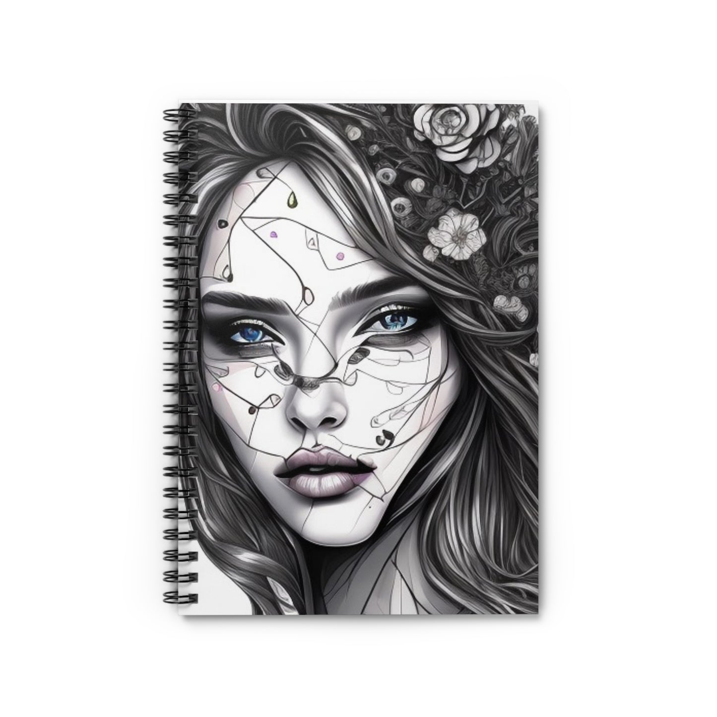 Beautiful Woman! Journal or Notebook. Minimalist, Notes Spiral Notebook - Ruled Line