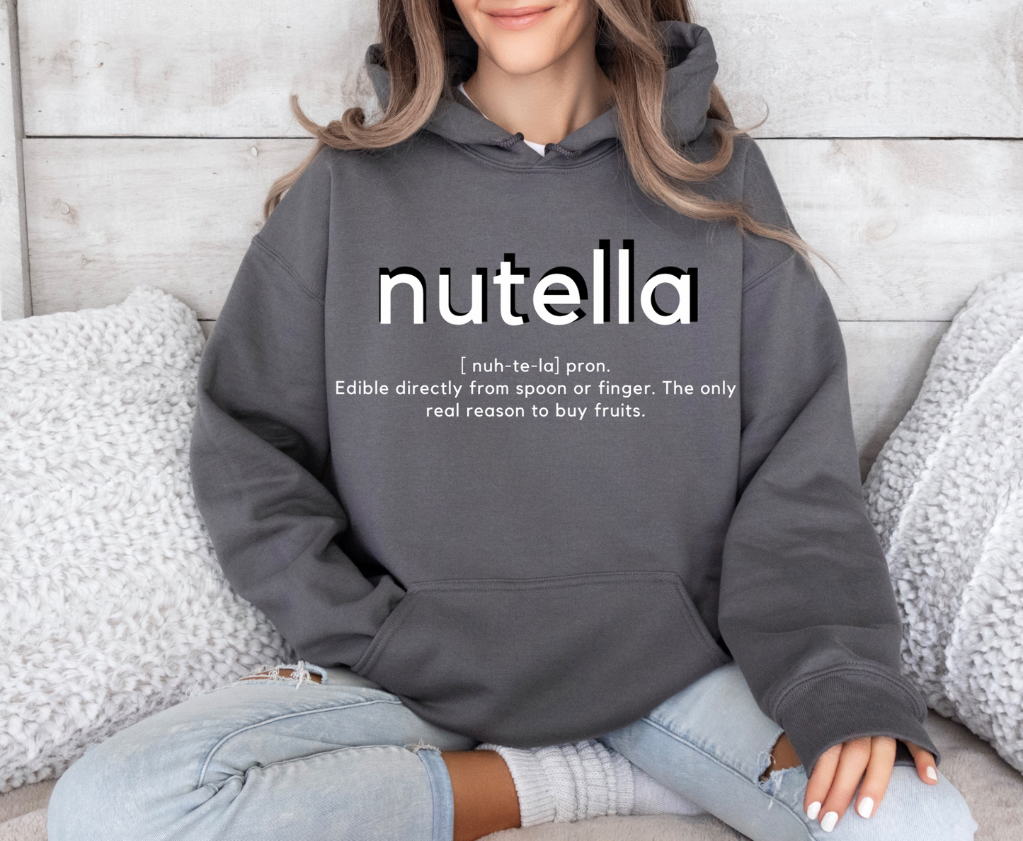 Nutella Lovers' Unisex Hoodie - Comfortable & Fashionable Sweatshirt in Multiple Colors