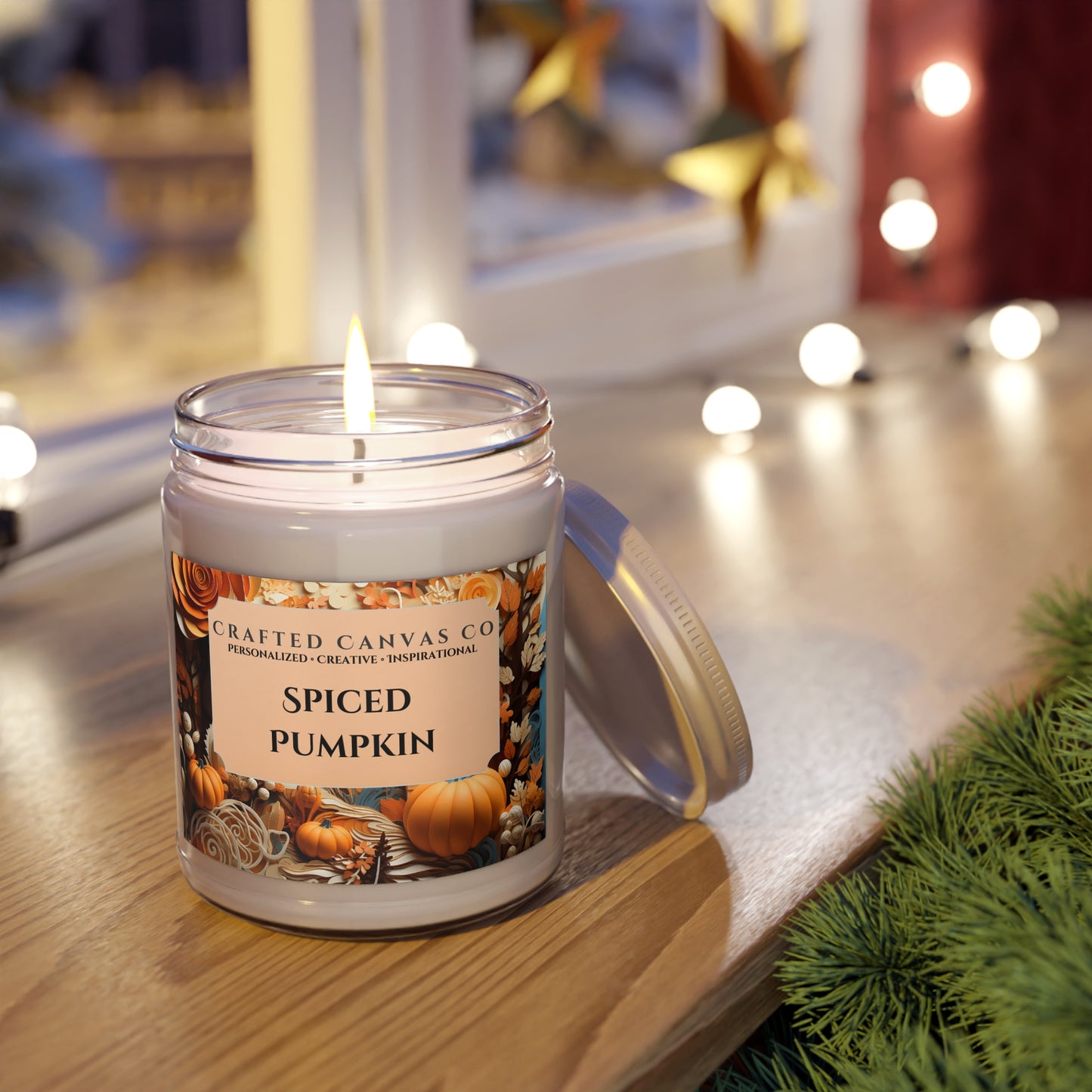 Fall Spiced Pumpkin Patch Scented Candle 9oz