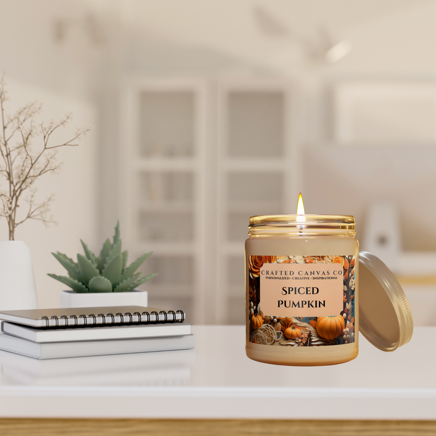 Fall Spiced Pumpkin Patch Scented Candle 9oz
