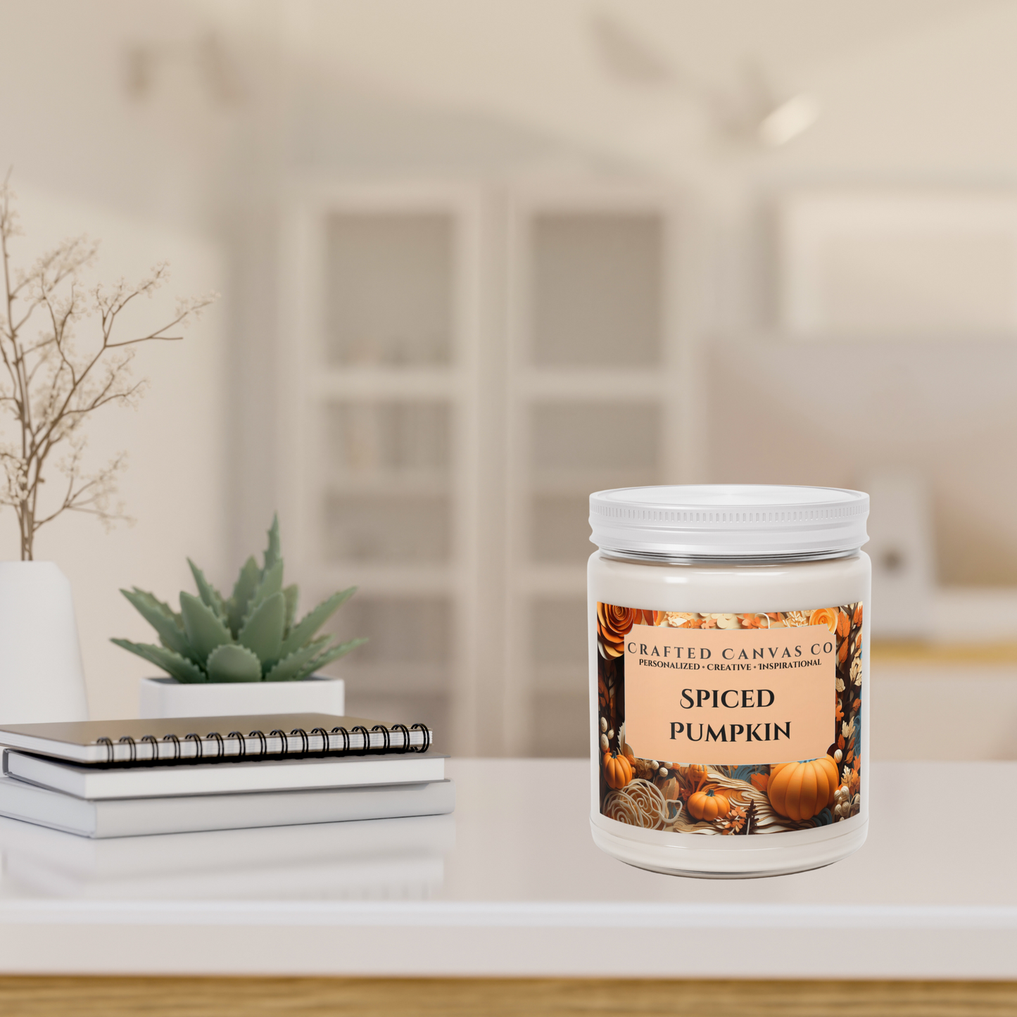 Fall Spiced Pumpkin Patch Scented Candle 9oz