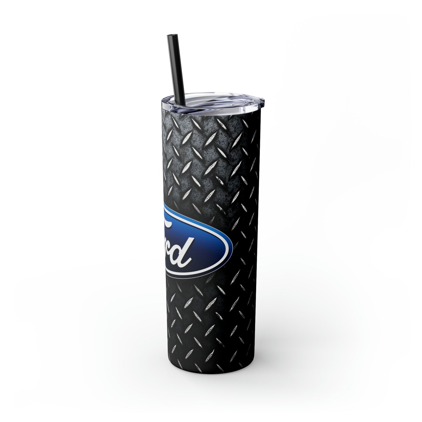 Ford Tread Skinny Tumbler with Straw, 20oz