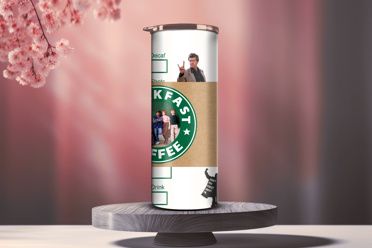 The Breakfast Club Skinny Tumbler, 20oz