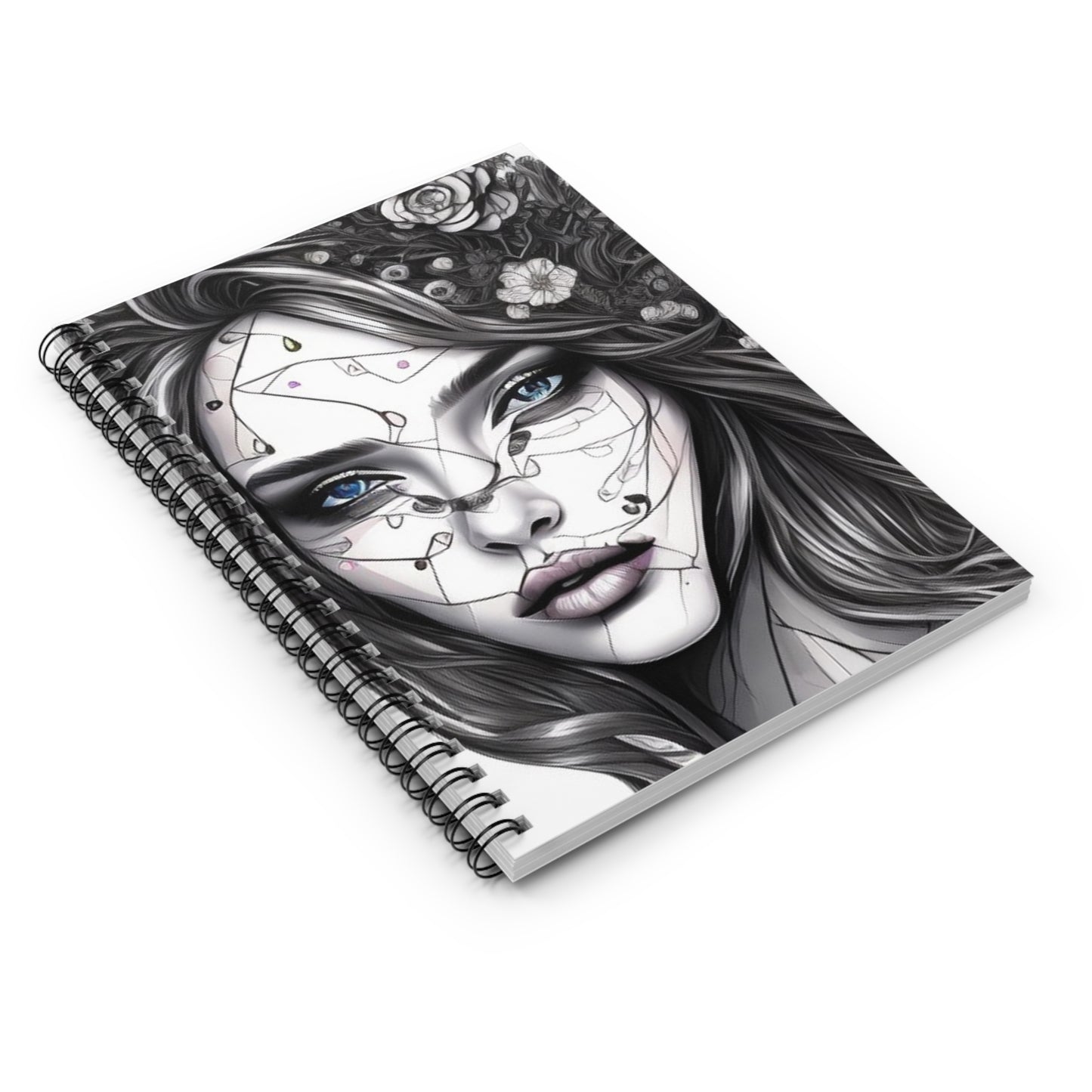 Beautiful Woman! Journal or Notebook. Minimalist, Notes Spiral Notebook - Ruled Line