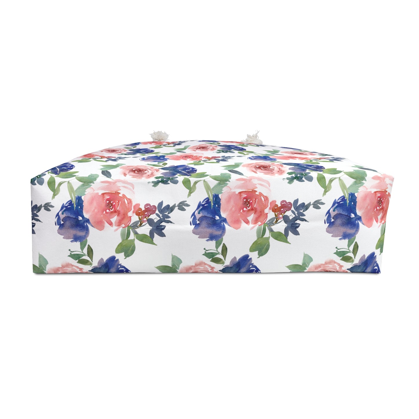Blue & Pink Floral Weekender Bag
